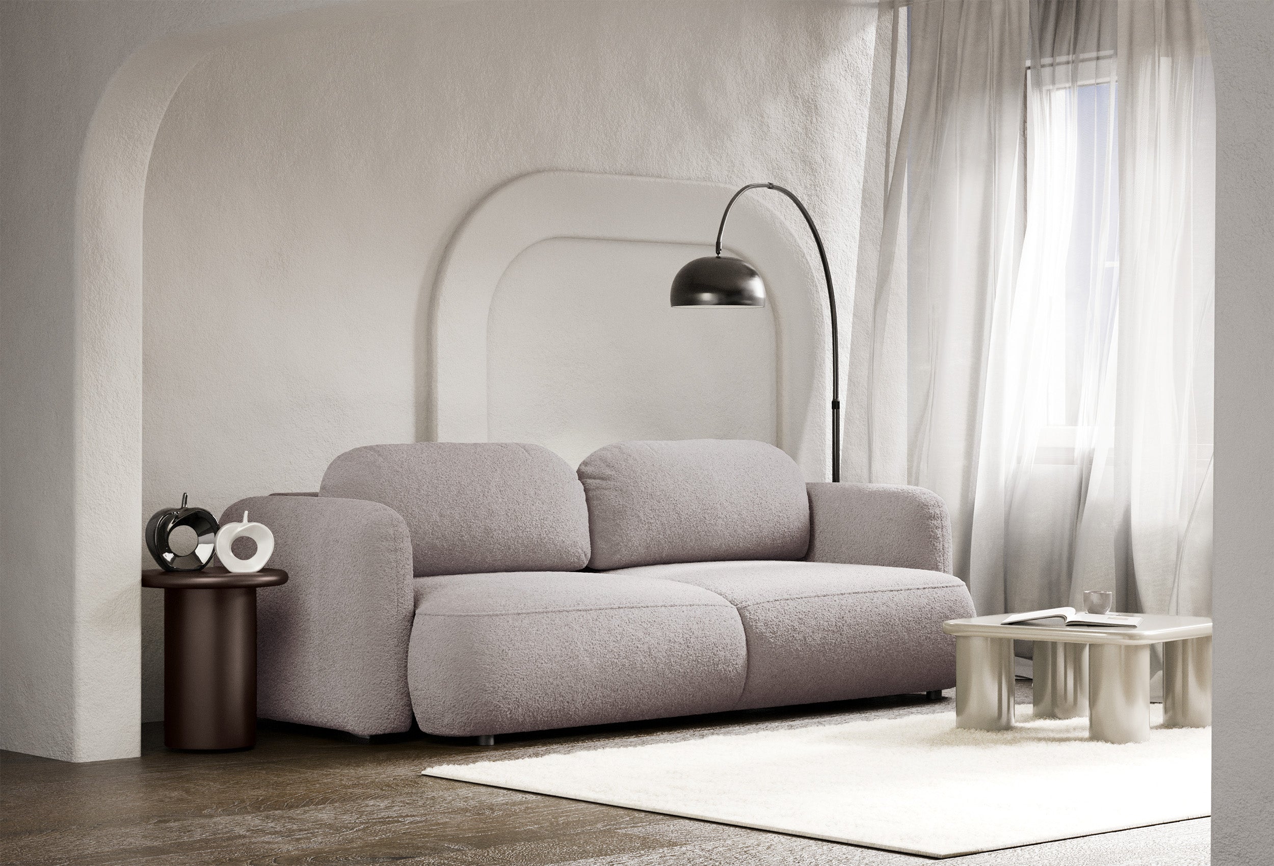 selsey-tvoya-sofa-3-sitzig-ausklappbar-grau-beige-boucl image 3