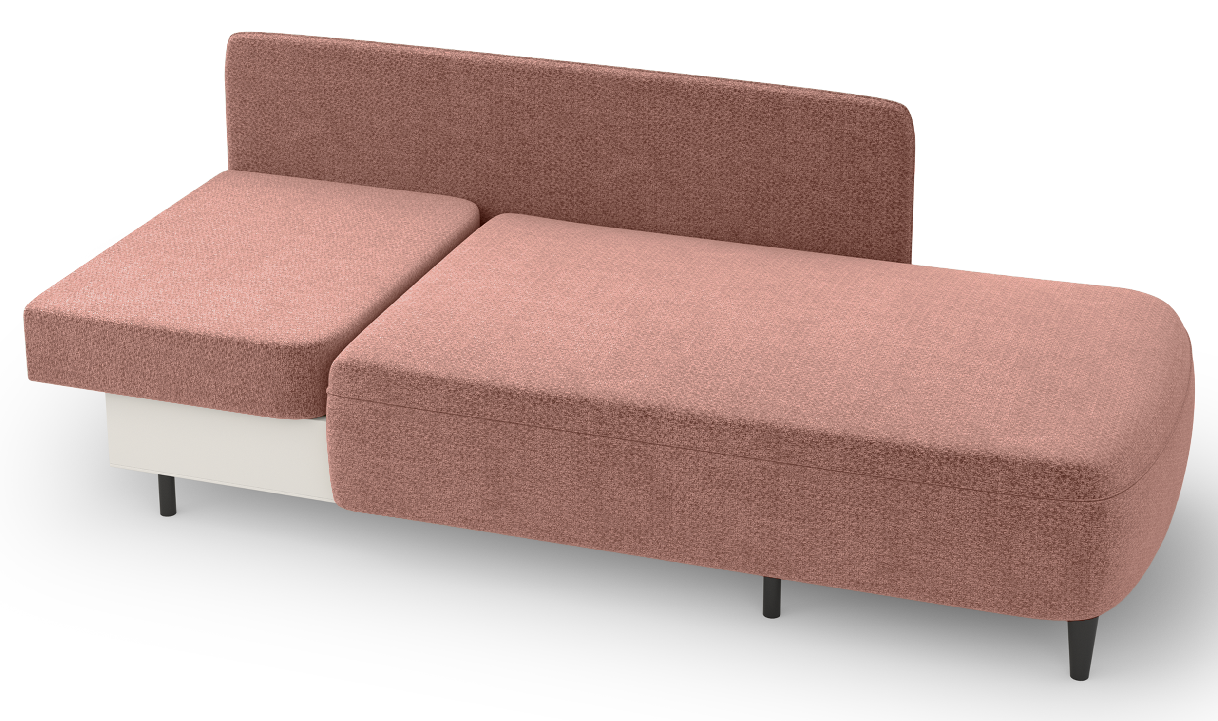 selsey-pinkio-klapp-liege-rechts-mit-schlaffunktion-und-stauraum-rosa-chenille image 8
