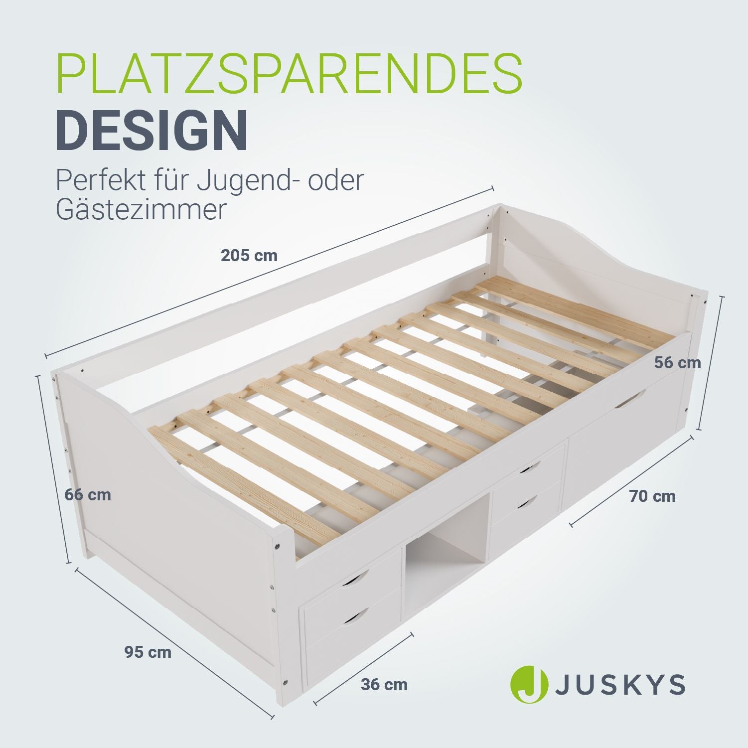 juskys-funktionsbett-nalu-90x200-wei-stauraumbett-mit-lattenrost-5-schubladen image 5