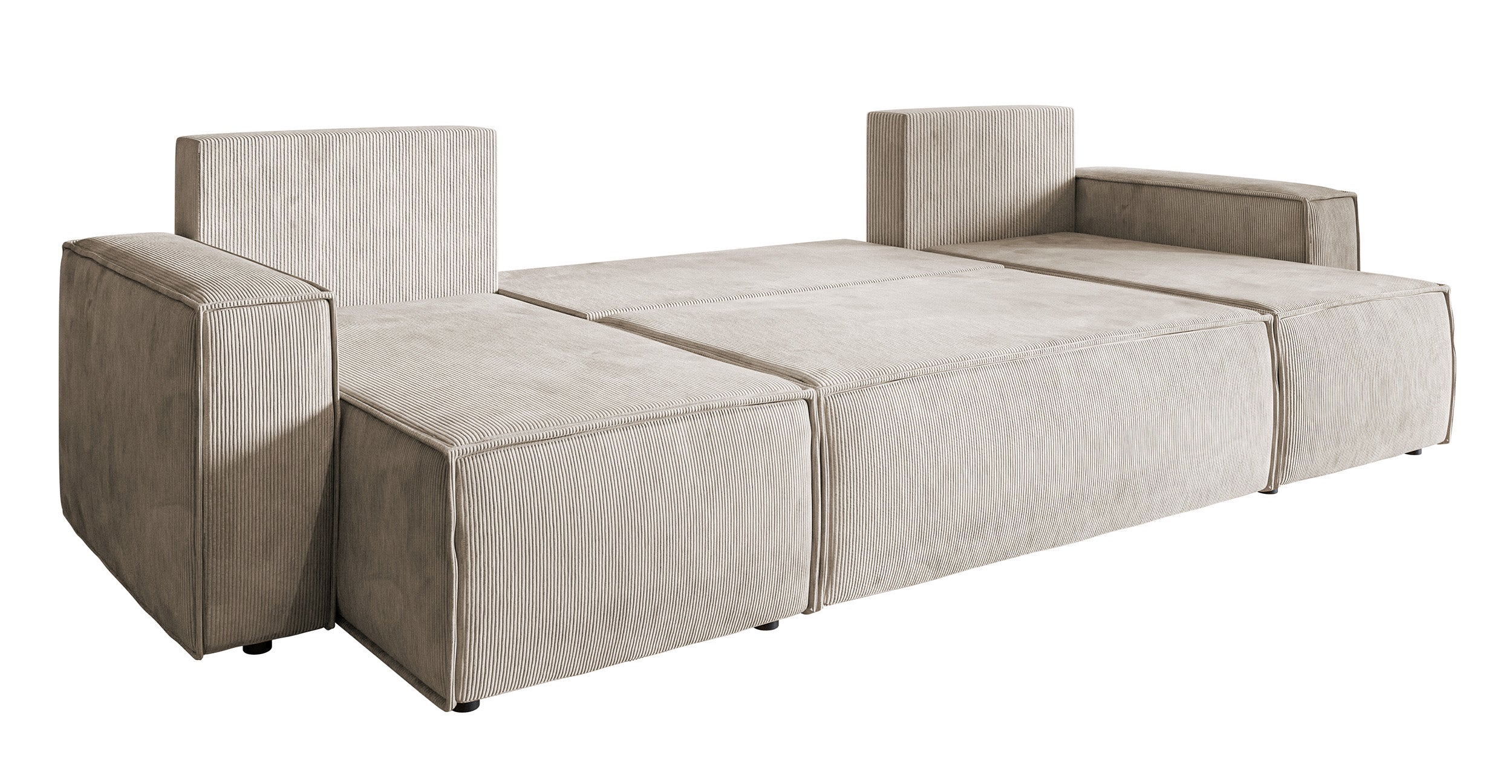 selsey-copertino-u-eckcouch-mit-schlaffunktion-und-stauraum-beige-cord image 5