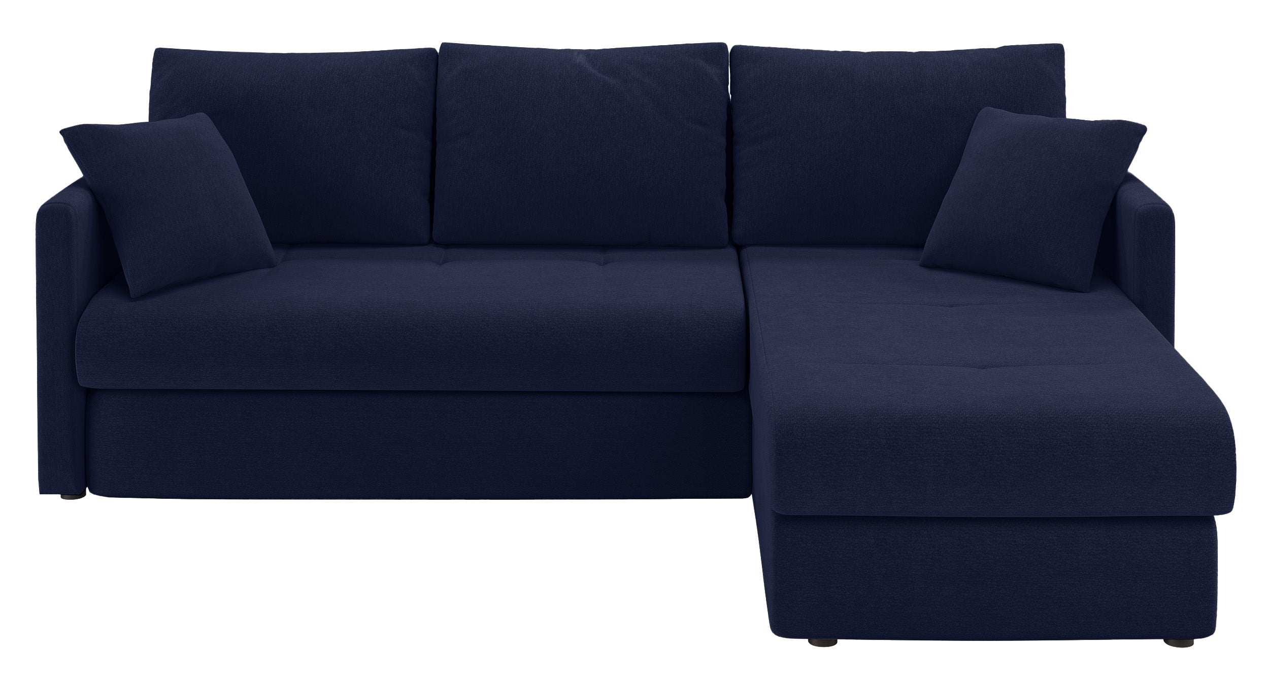 selsey-lorro-ecksofa-mit-schlaffunktion-l-f-rmig-universell-marineblauer-chenill image 1