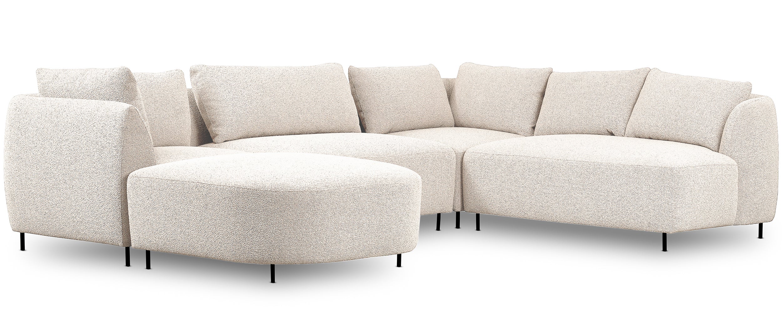 selsey-lanomi-u-f-rmiges-modulares-ecksofa-rechtsseitig-cremefarbenes-boucl image 3
