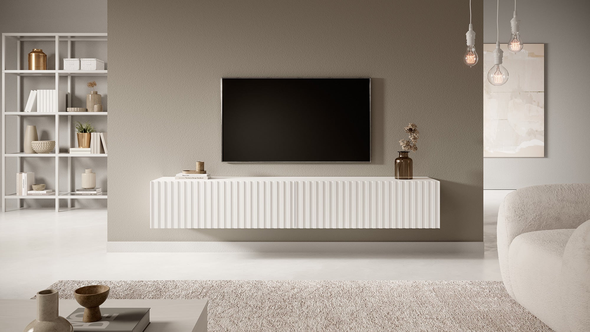 selsey-telire-tv-schrank-175-cm-wei-mit-lamellenfront image 6