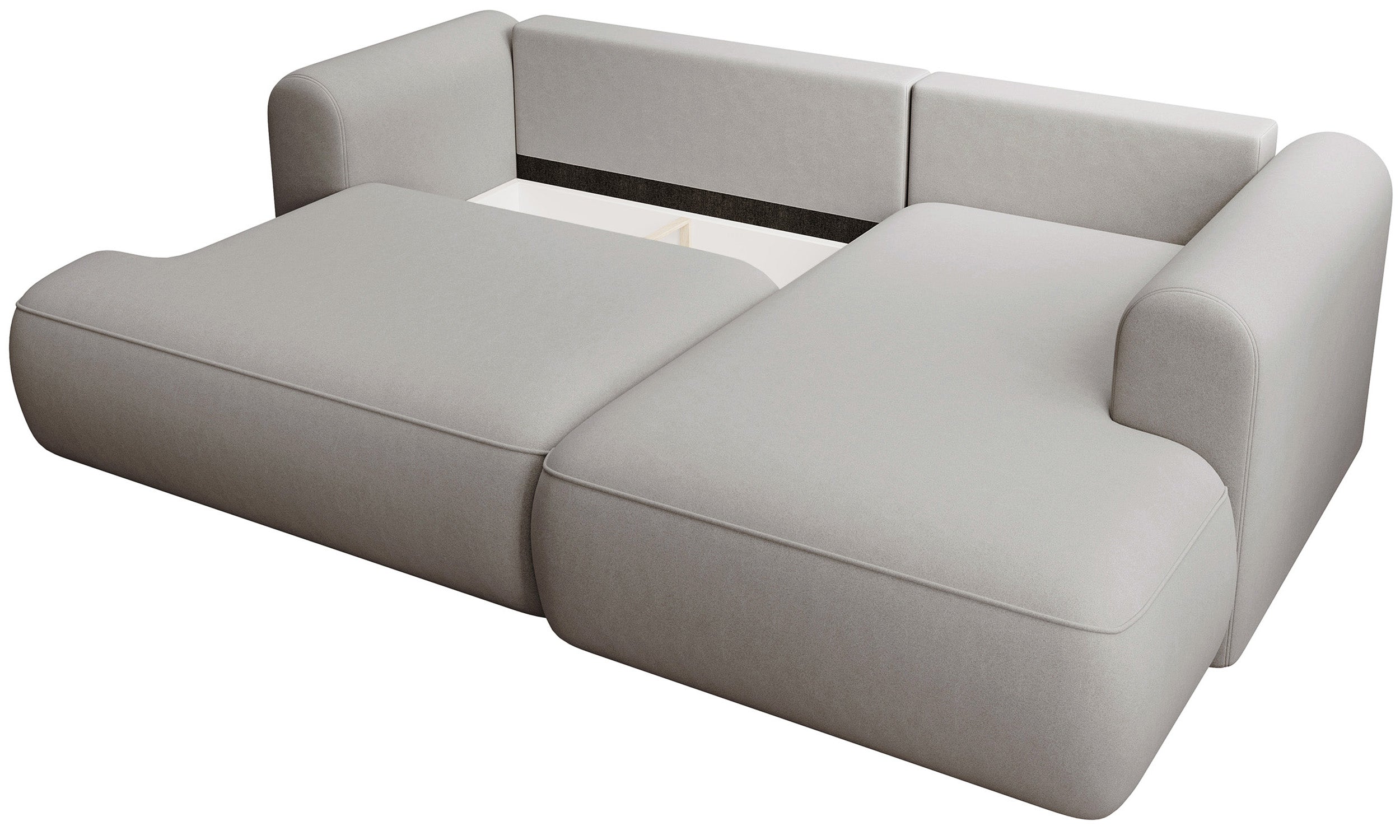 selsey-ovo-mini-ecksofa-l-form-rechts-mit-schlaffunktion-stauraum-grau-samt image 3