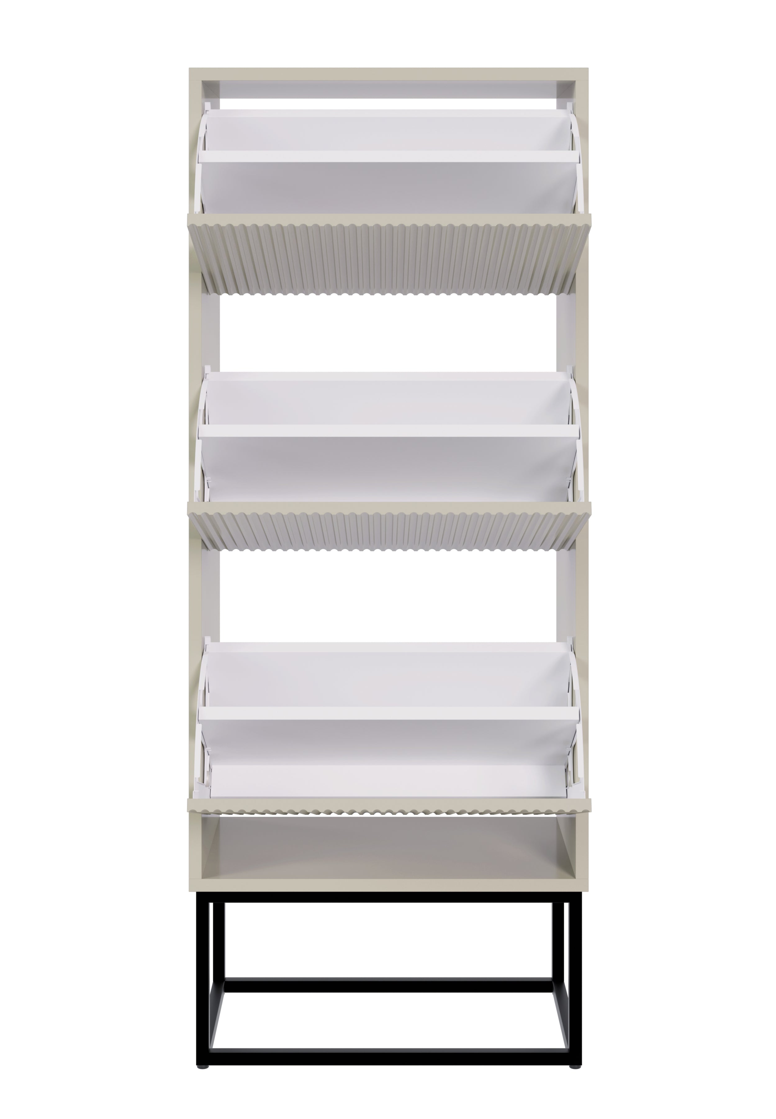 selsey-veldio-schuhschrank-50-cm-3-f-cher-grau-beige-mit-schwarzen-beinen image 6