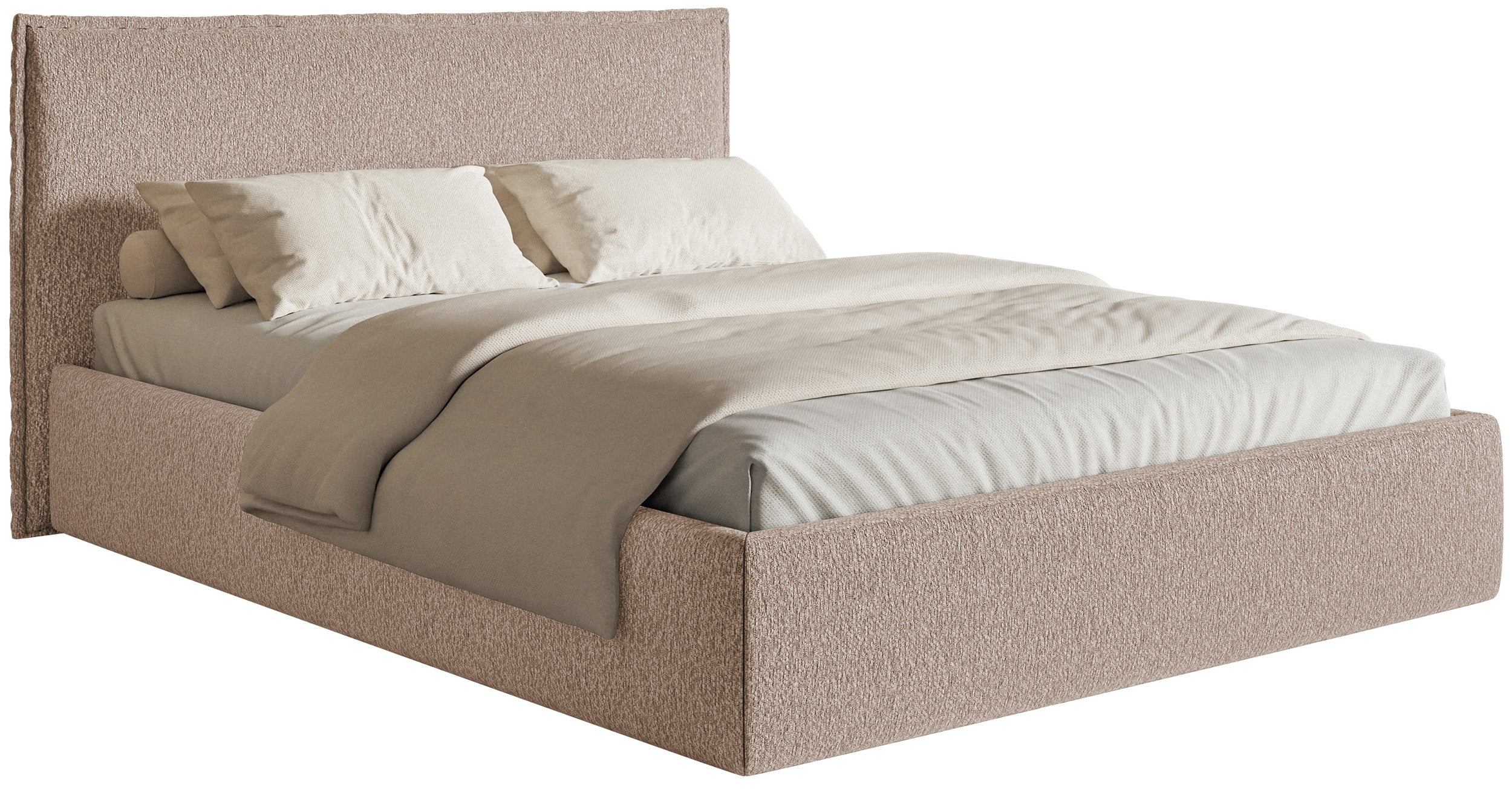 selsey-polsterbett-softie-slim-180x200-cm-mit-stauraum-dunkelbeiges-chenille-met image 1