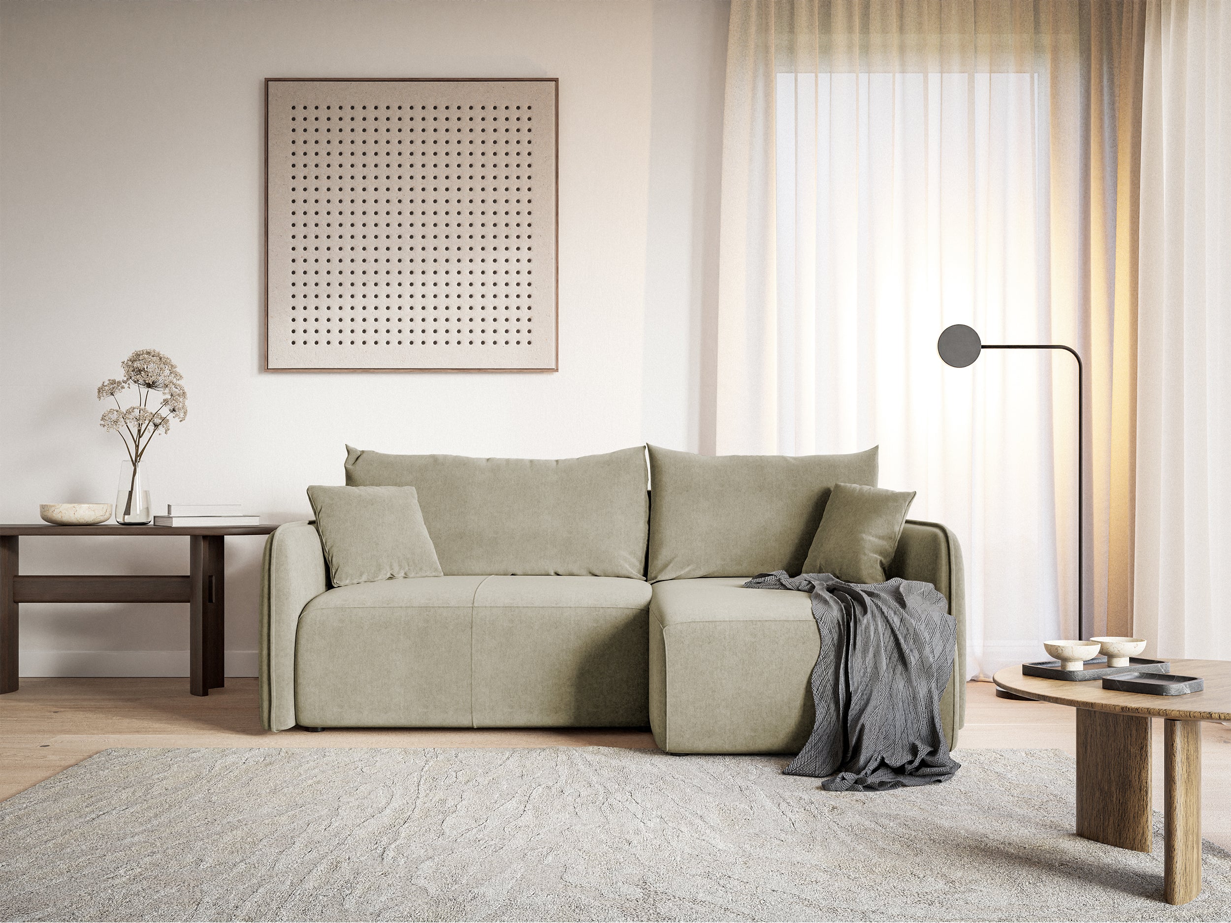 selsey-mamla-ecksofa-l-form-mit-schlaffunktion-und-stauraum-hellbeige-velours-wa image 3