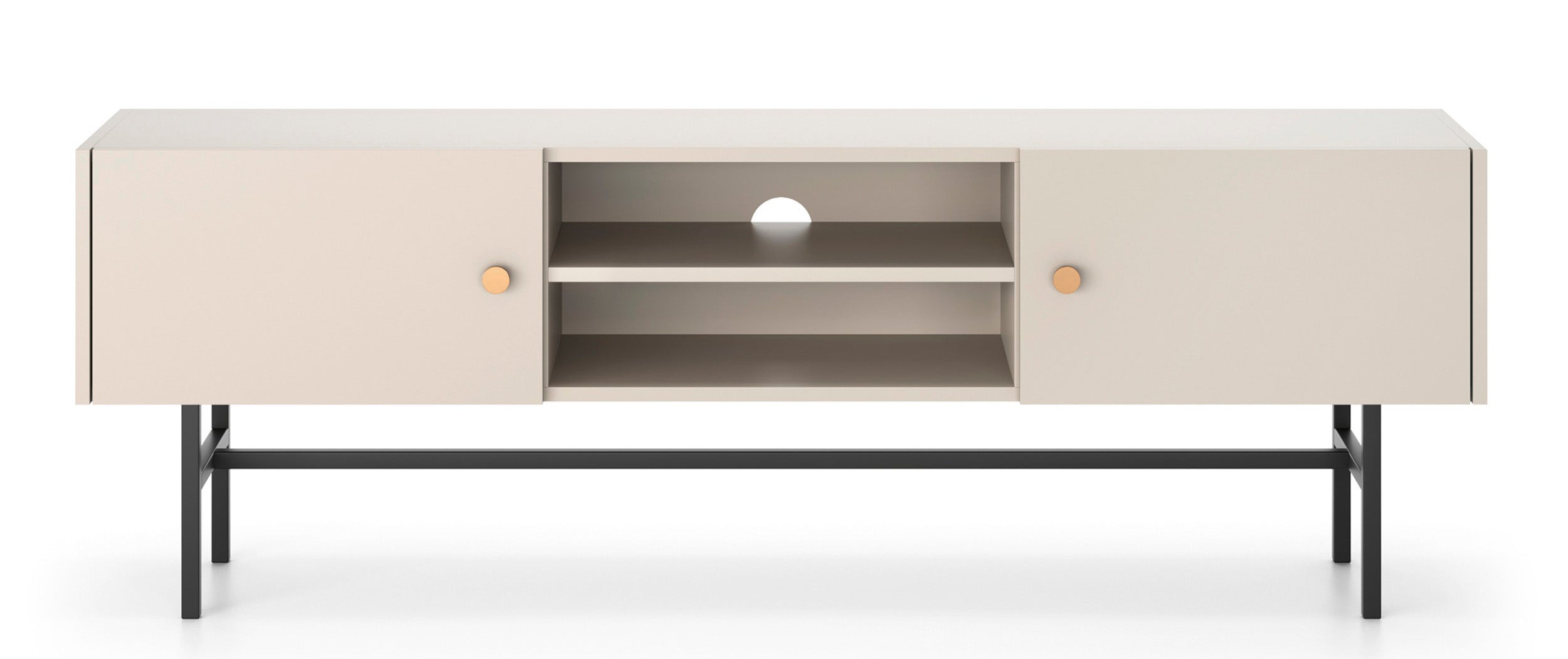 selsey-divenos-tv-schrank-zweifl-gelig-155-cm-mit-nischen-grau-beige image 4