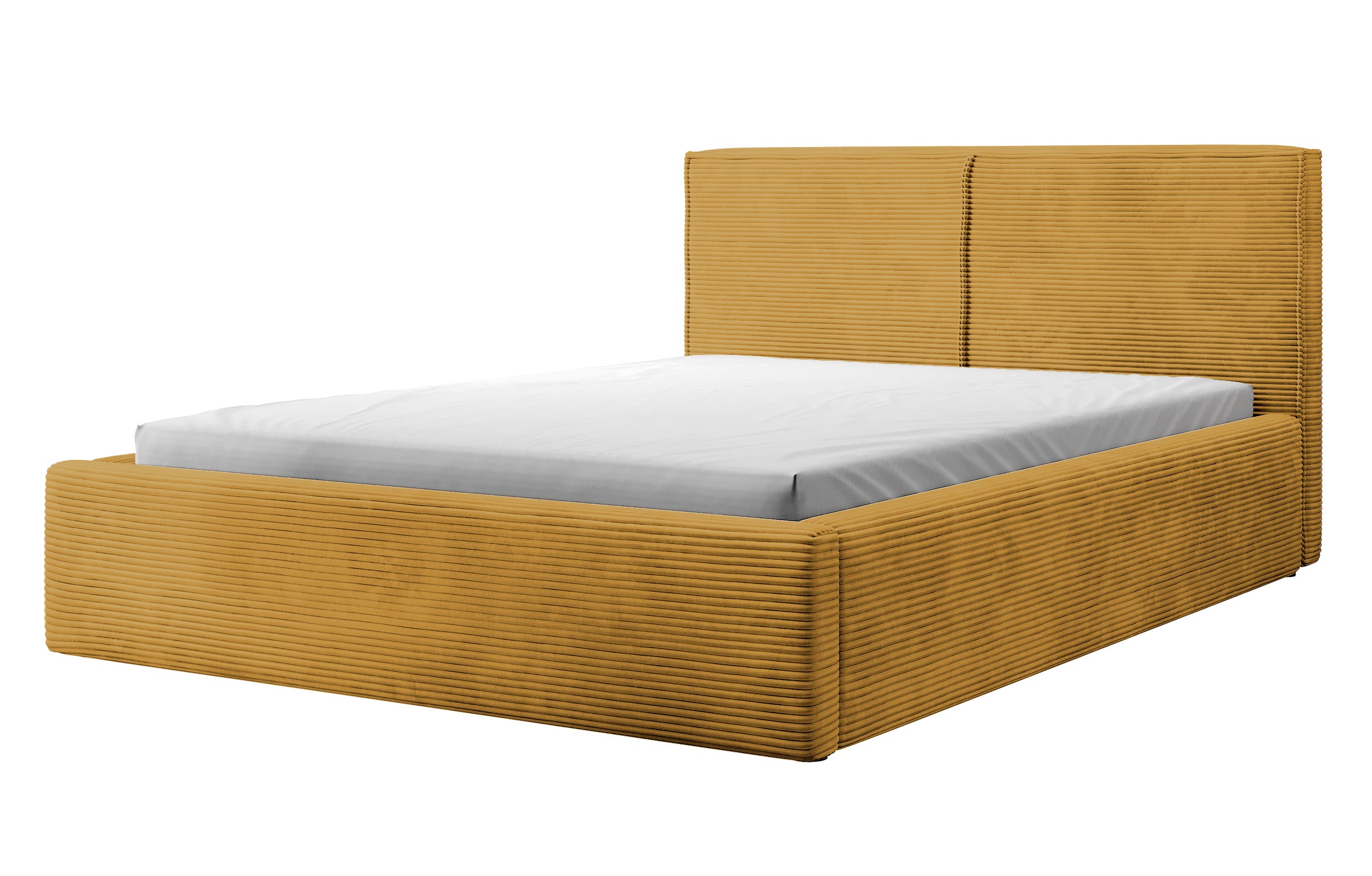 selsey-gepolstertes-bett-farese-160x200-cm-mit-stauraum-und-gasdruckfeder-senfge image 1