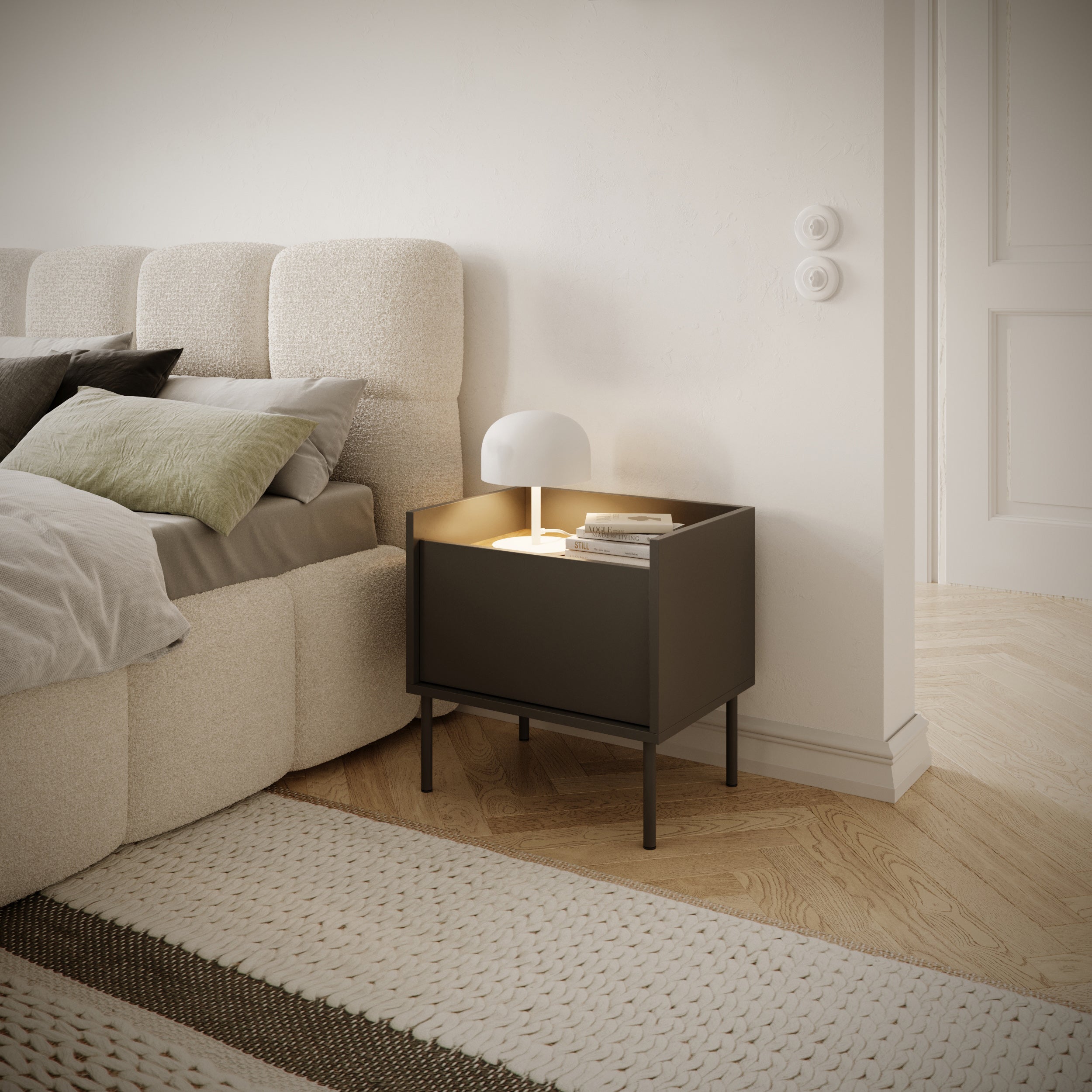 selsey-tovi-nachttisch-mit-einer-t-r-50-cm-schwarz-wisconsin-nussbaum image 3