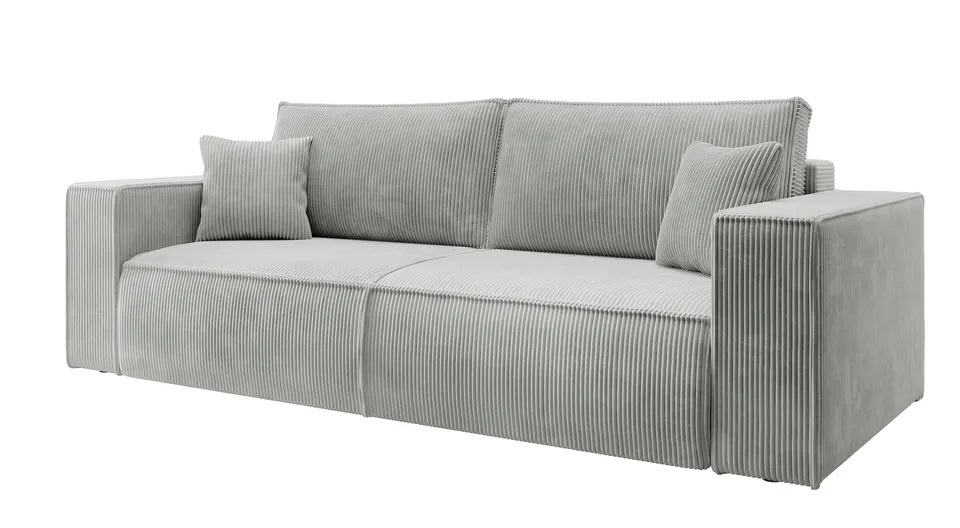 selsey-farese-dreisitzer-schlafsofa-ausklappbar-mit-stauraum-hellgrauer-cordstof image 1
