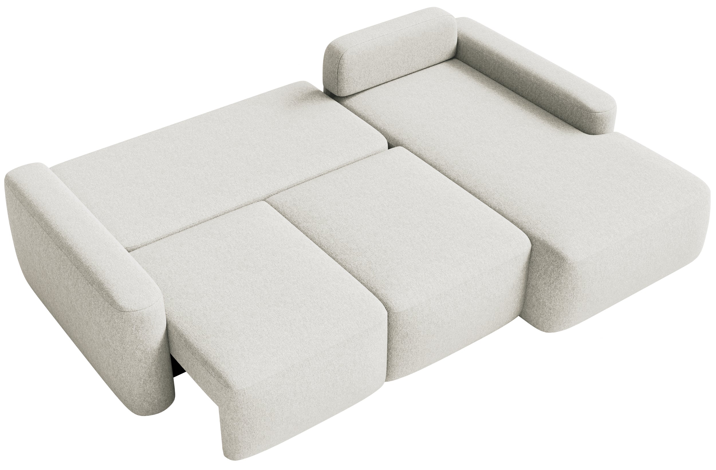 selsey-carnos-mini-ecksofa-l-rechts-creme-chenille-mit-schlaffunktion image 3