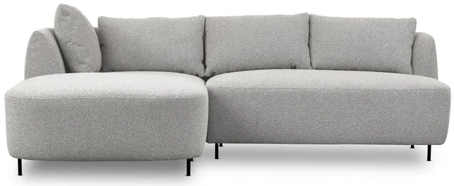 selsey-lanomi-ecksofa-l-form-links-modular-hellgrauer-boucl-mit-pouf image 1