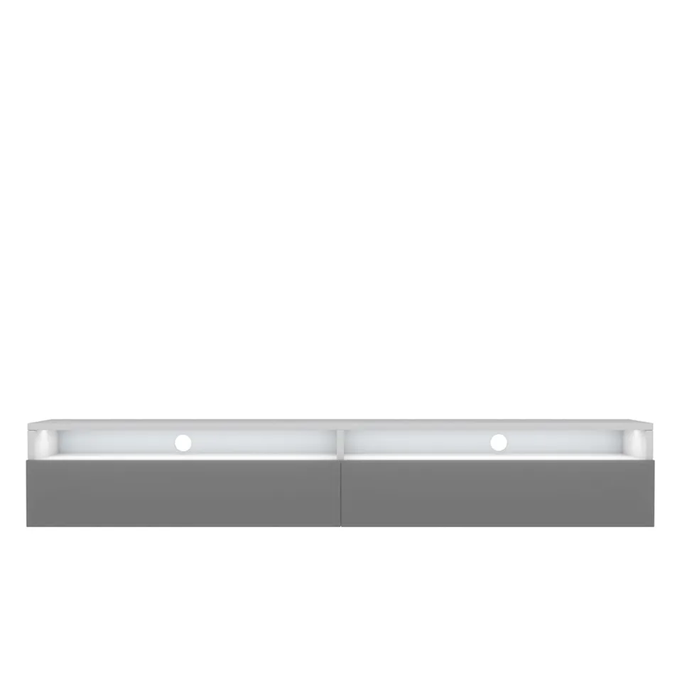 selsey-rednaw-tv-schrank-180-cm-wei-matt-grau-hochglanz-mit-beleuchtung image 1