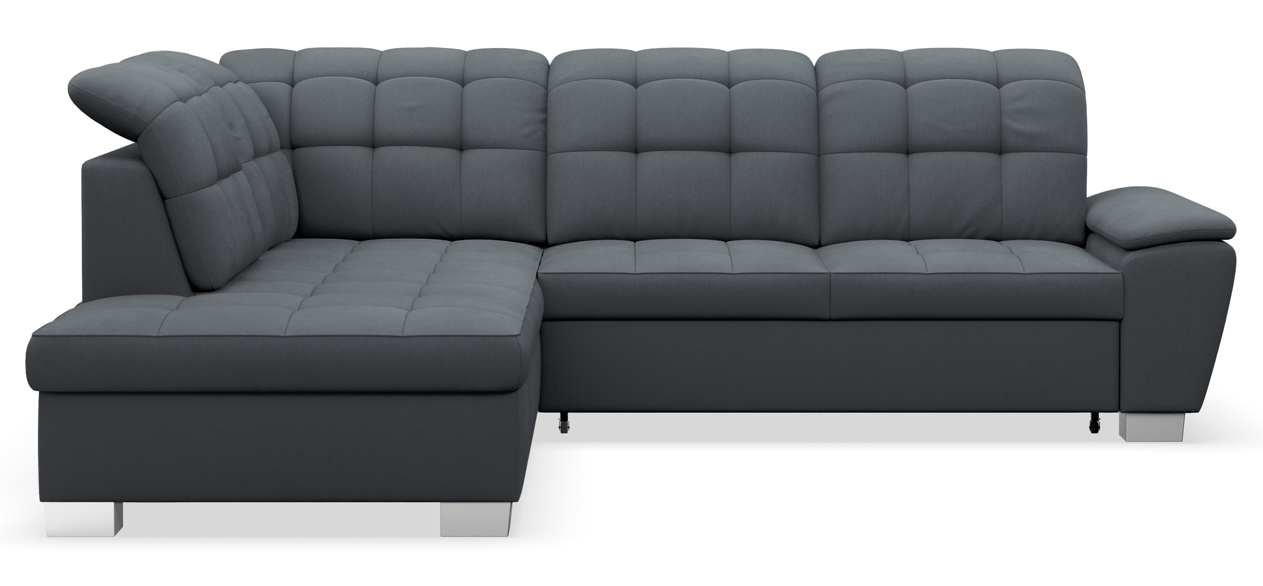 selsey-jamaal-ecksofa-mit-schlaffunktion-l-links-mit-stauraum-dunkelgraues-gefle image 1