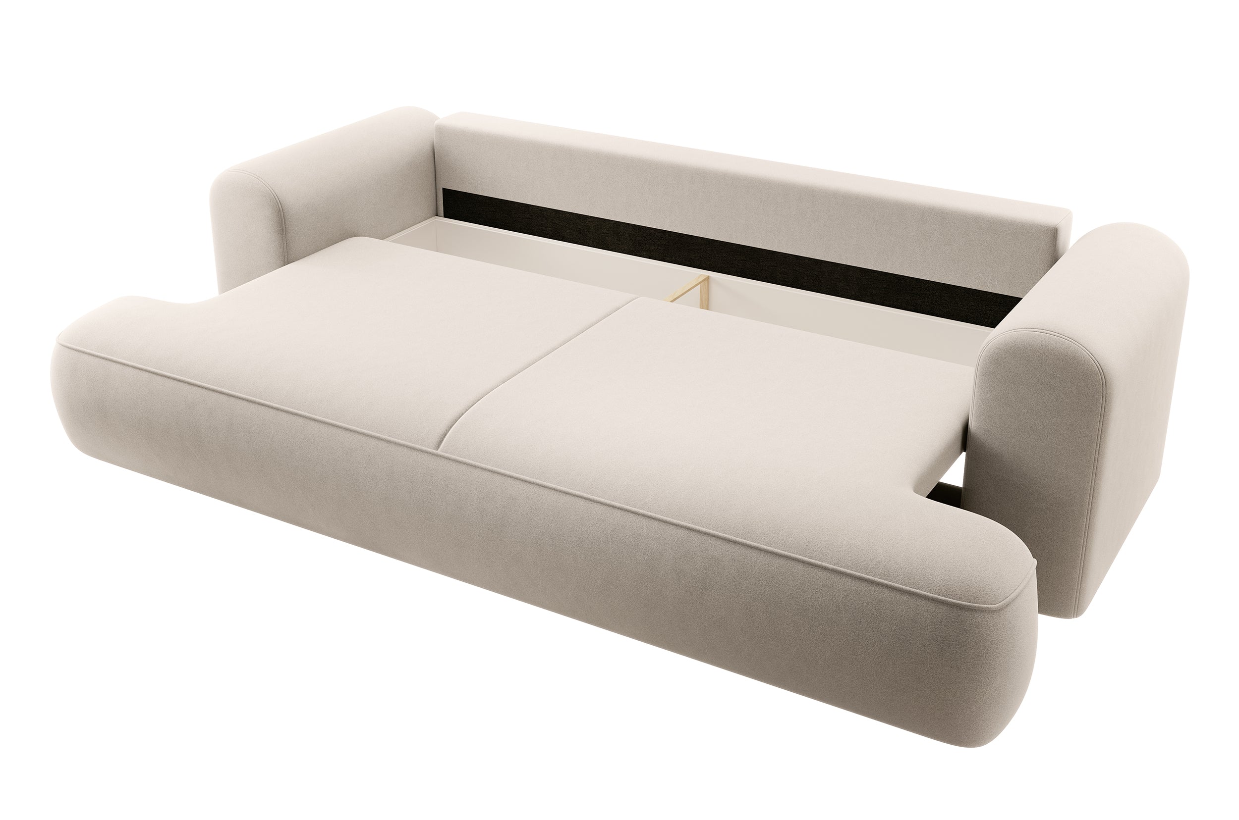 selsey-ovo-dreisitziges-ausklappbares-sofa-mit-stauraum-hellbeiger-velours image 6