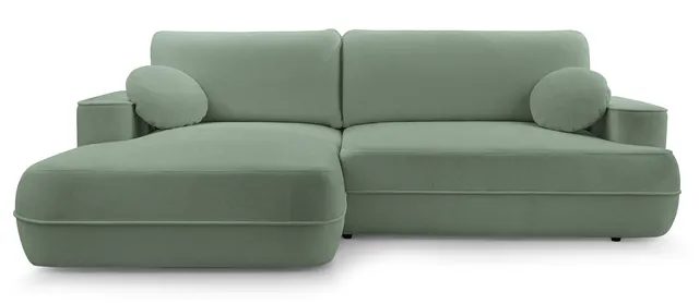 selsey-fuerro-ecksofa-l-links-mit-schlaffunktion-und-stauraum-salbeigr-ner-flech image 1