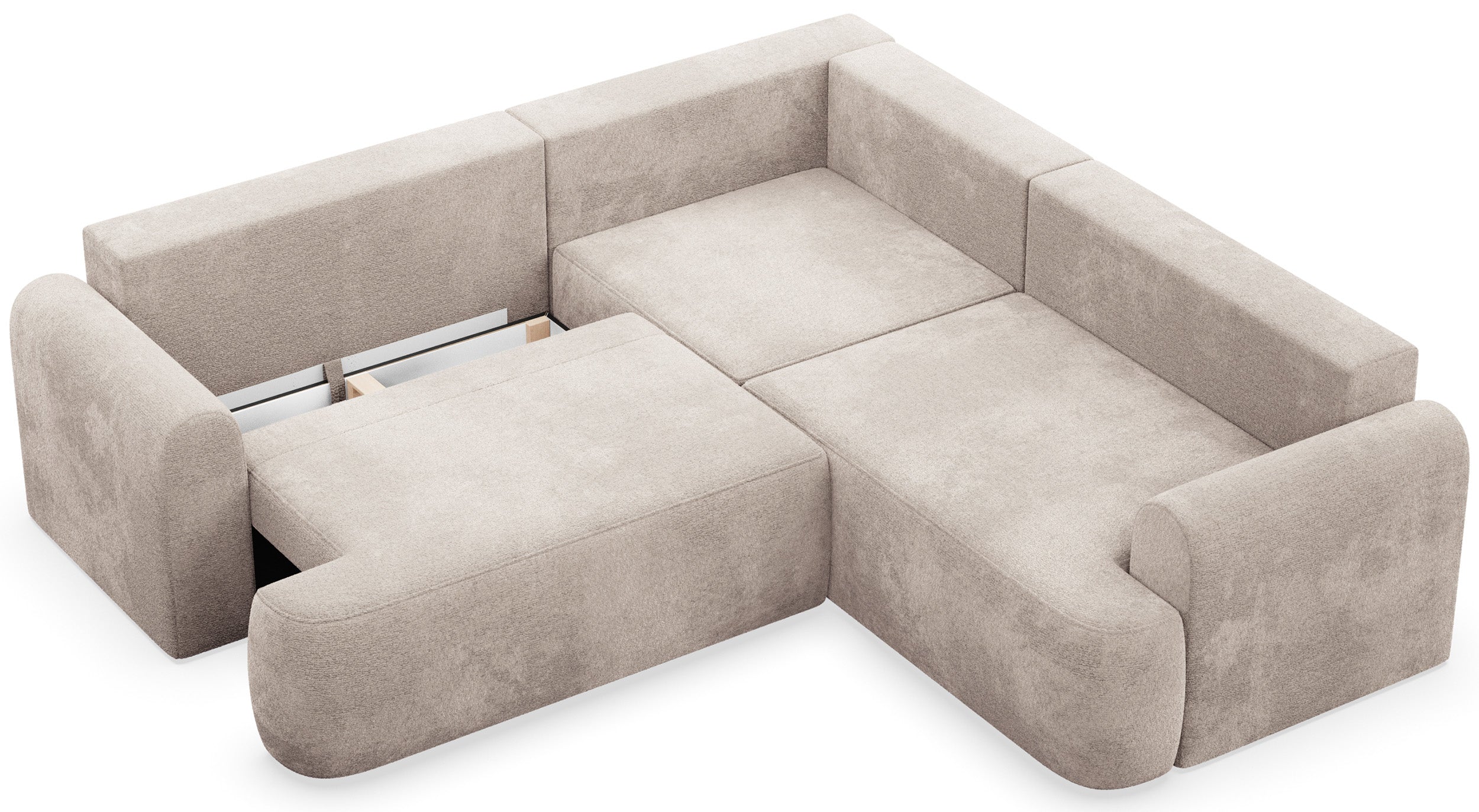 selsey-kaveo-ecksofa-l-form-mit-schlaffunktion-grau-beige-chenille image 4