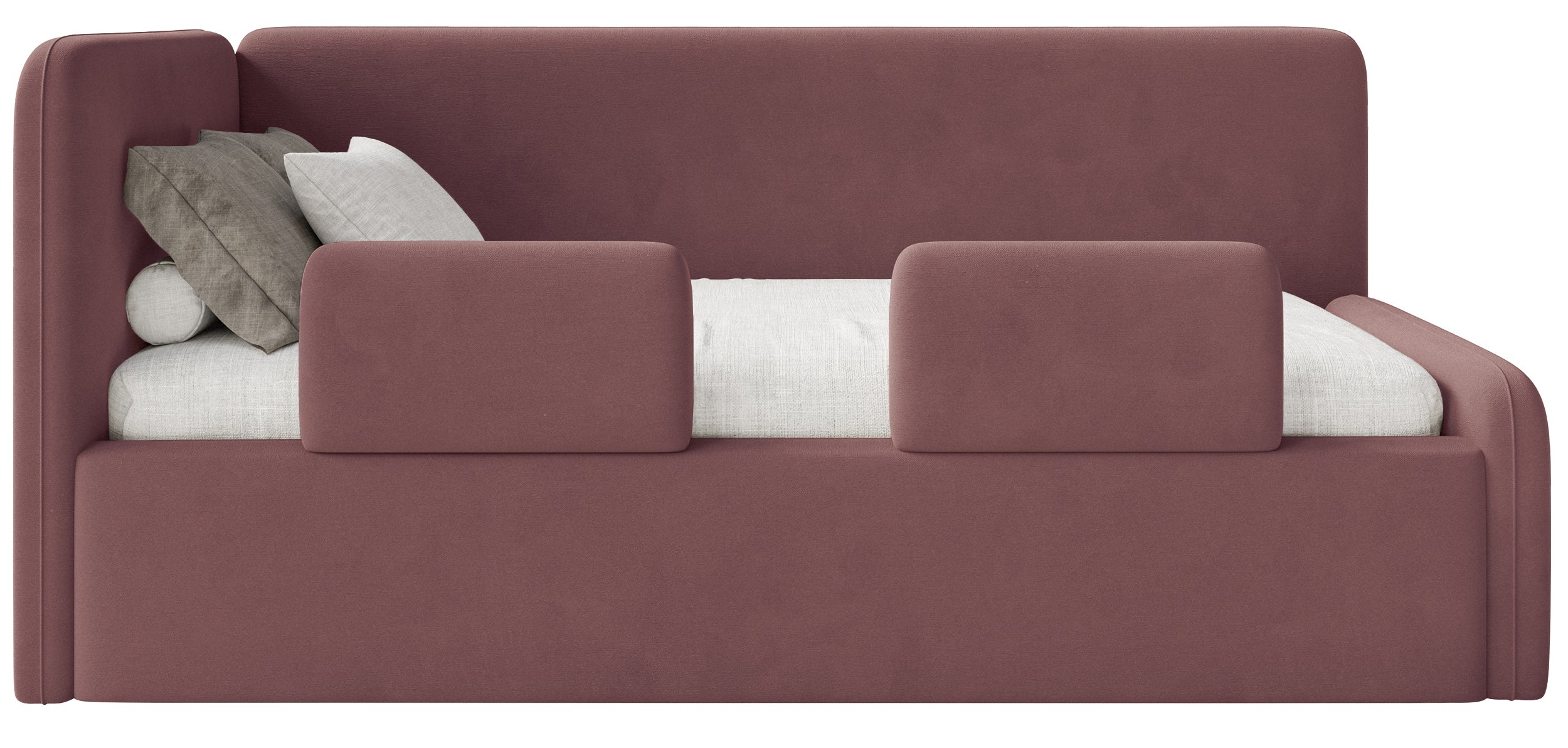 selsey-fanklo-jugendbett-90x200-cm-linksseitig-mit-stauraum-rosa-velours image 7
