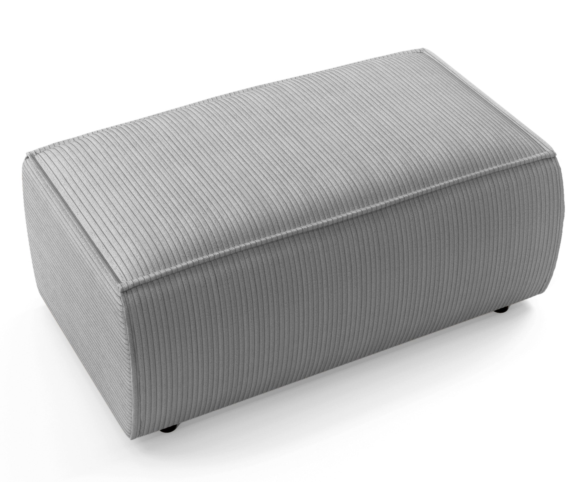 selsey-farese-cordhocker-pouf-hellgrau image 2