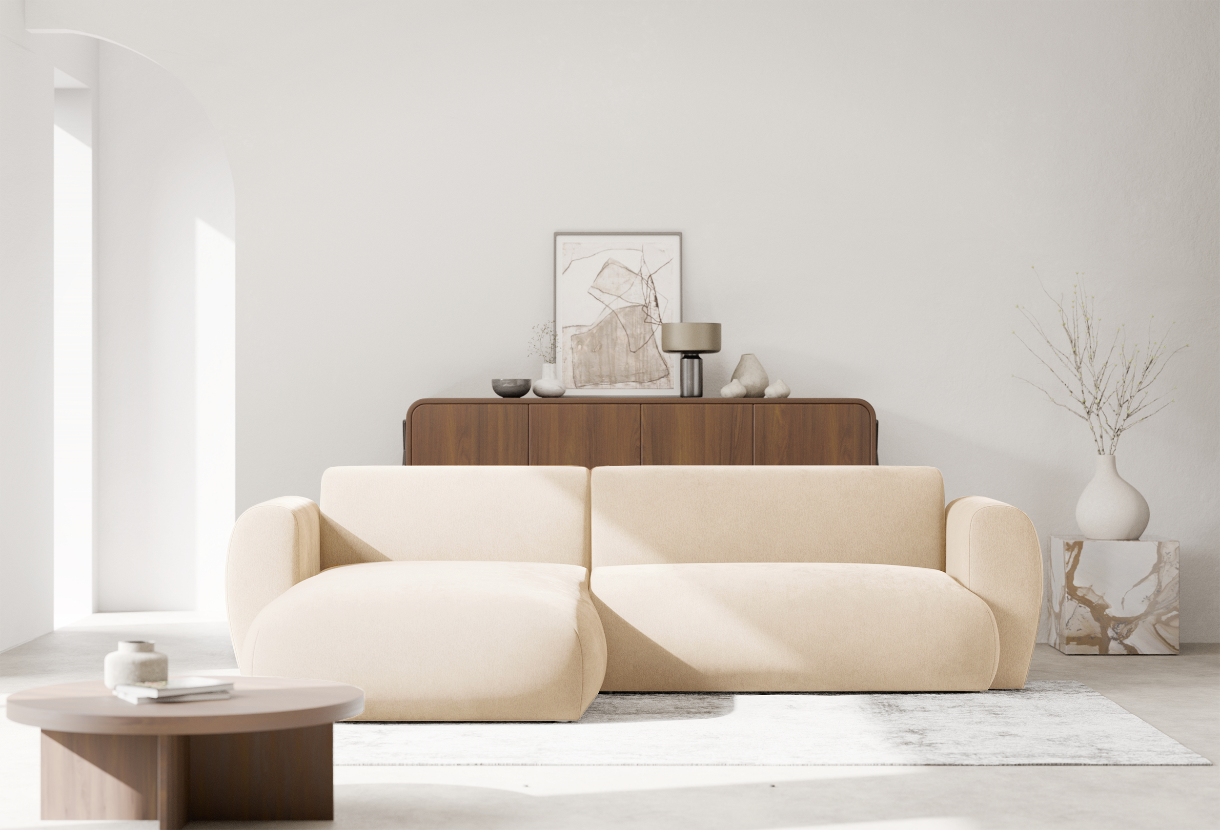 selsey-emia-ecksofa-l-links-mit-schlaffunktion-chenille-hellbeige image 6