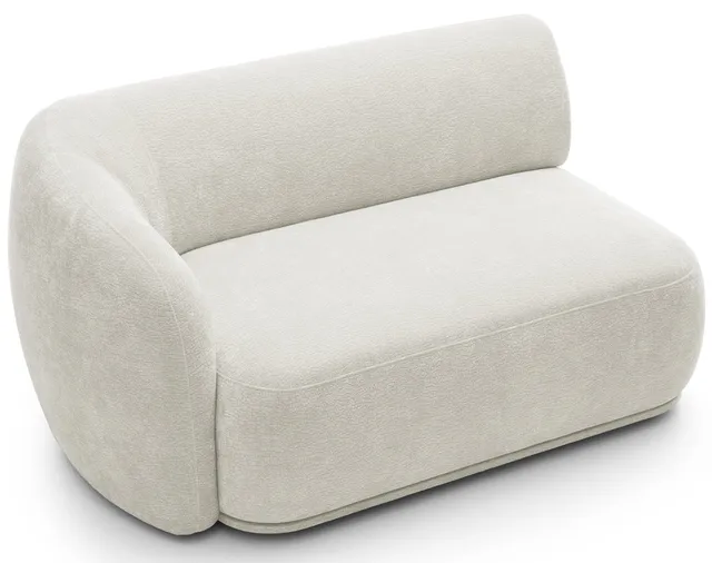 selsey-bommo-doppelmodul-links-cremefarbene-chenille-modulares-sofaelement image 1