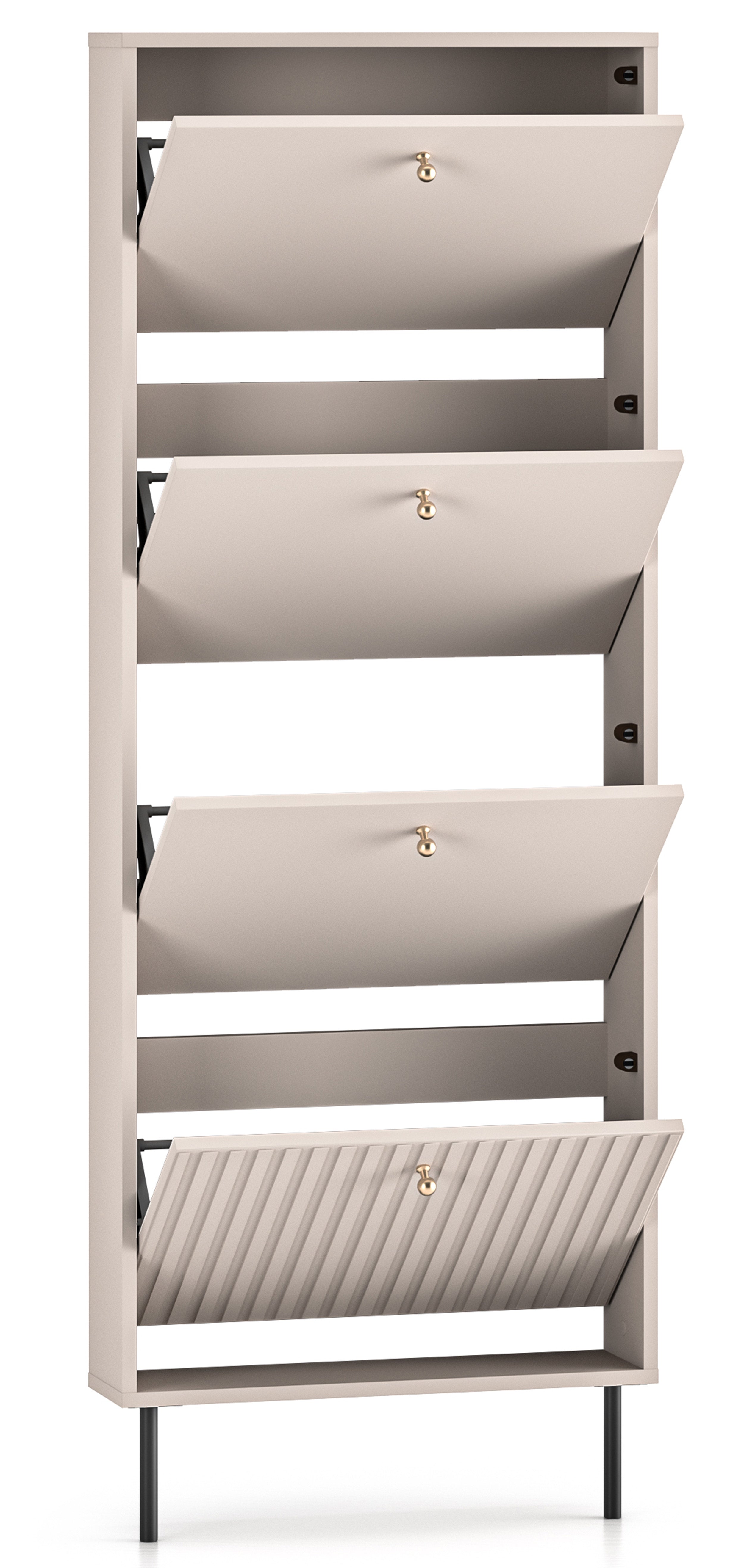 selsey-caletto-schuhschrank-60-cm-mit-4-klappen-kaschmir image 3