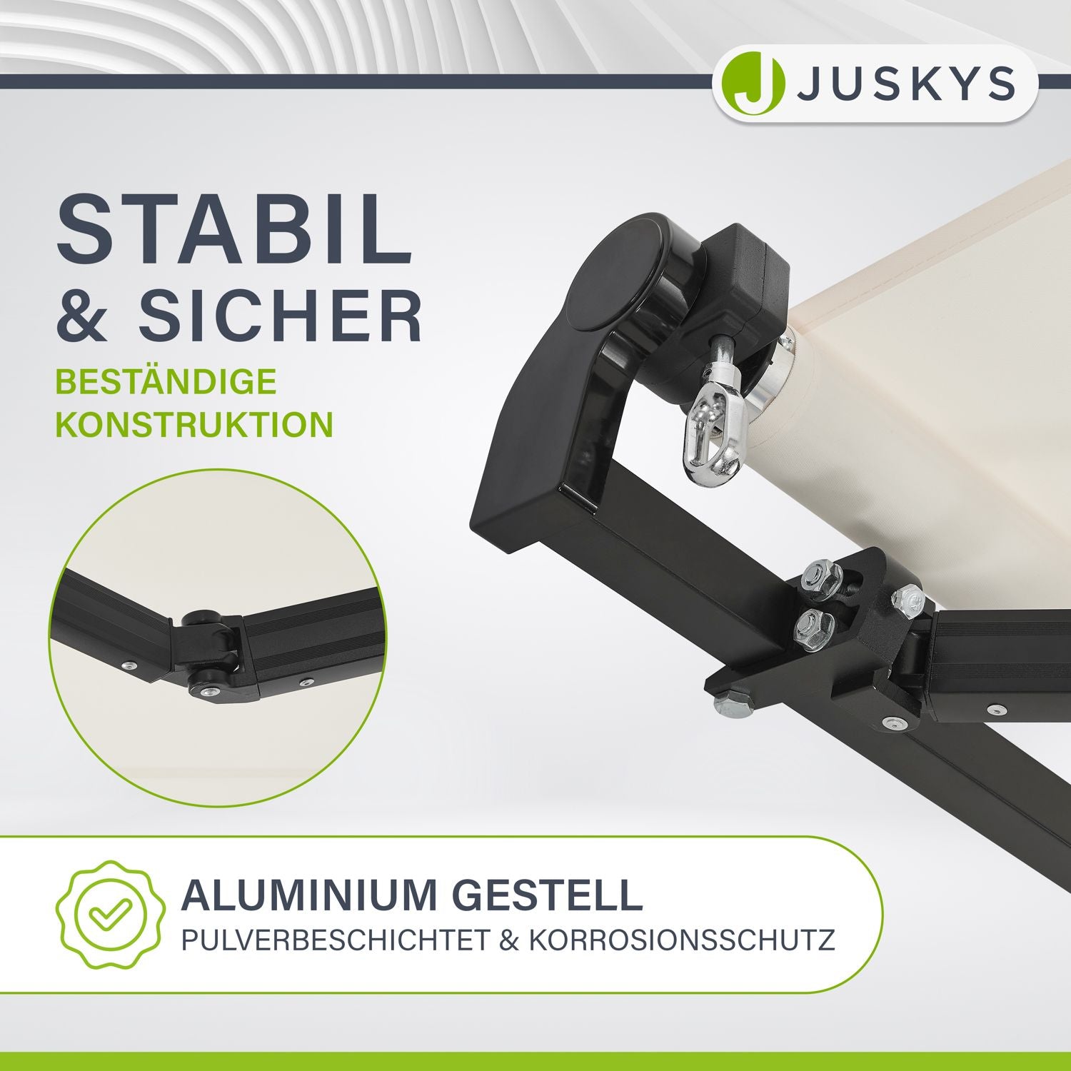 juskys-gelenkarmmarkise-mit-kurbel-beige-250x200-cm-sonnenschutz-uv40 image 5