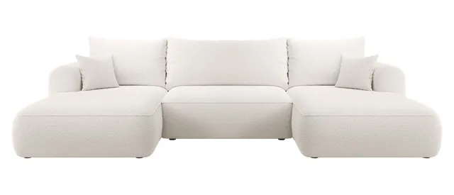 selsey-ovo-ecksofa-u-f-rmig-mit-schlaffunktion-und-stauraum-boucl-creme-universe image 1