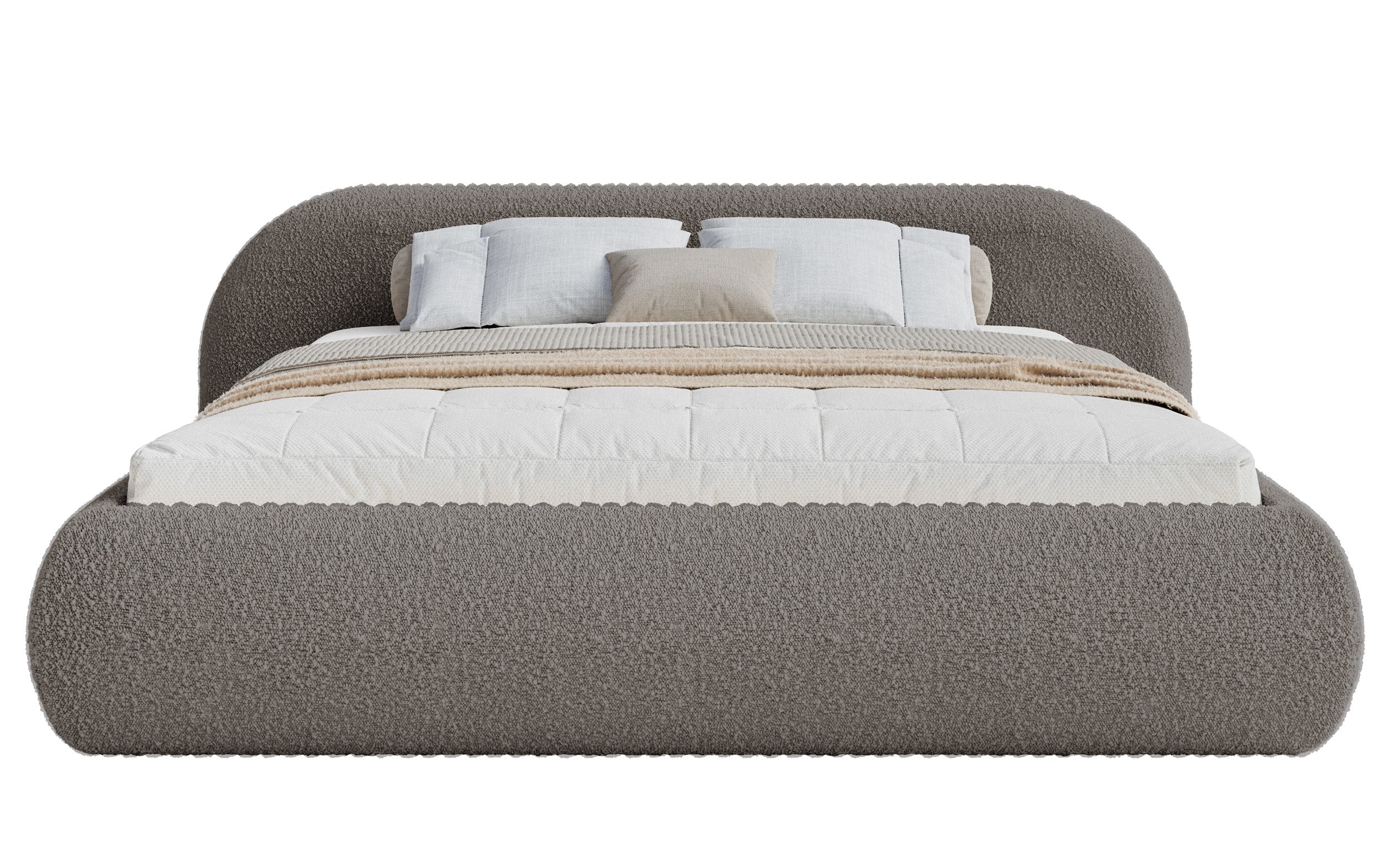 selsey-shels-low-polsterbett-140x200-cm-braun-boucl-mit-stauraum image 5