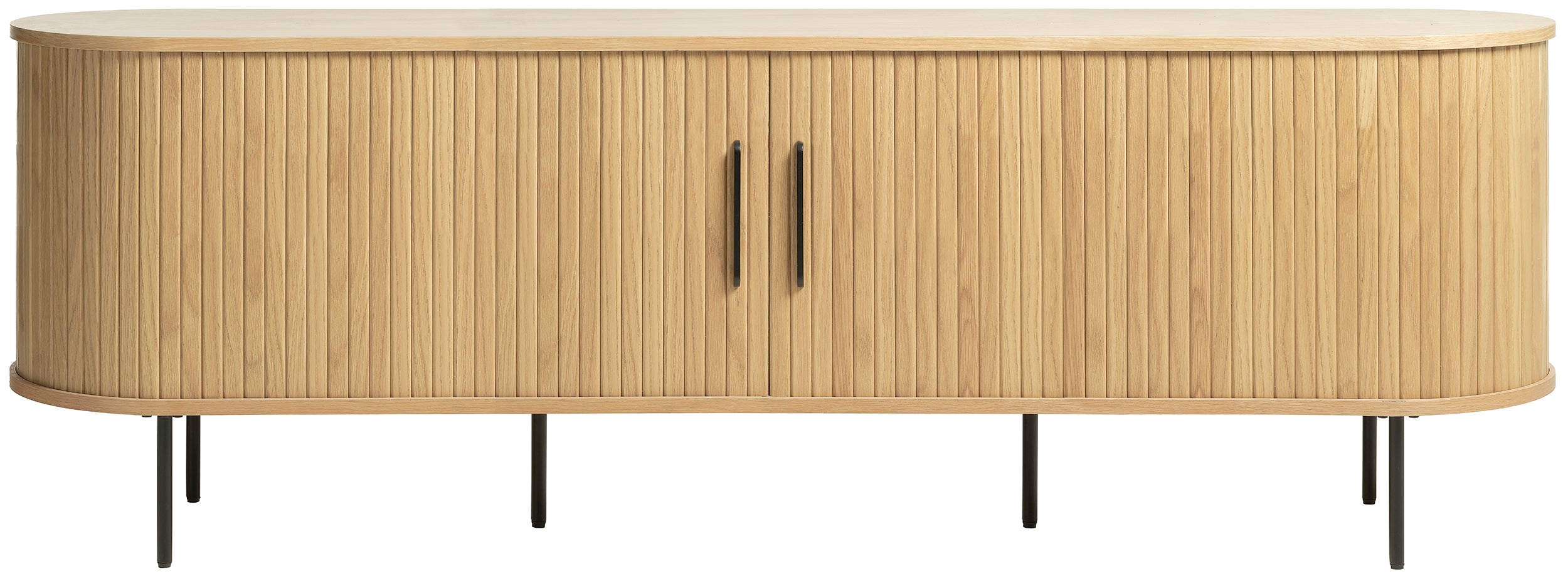 selsey-gativel-tv-schrank-180-cm-lamellen-eiche-natur image 1
