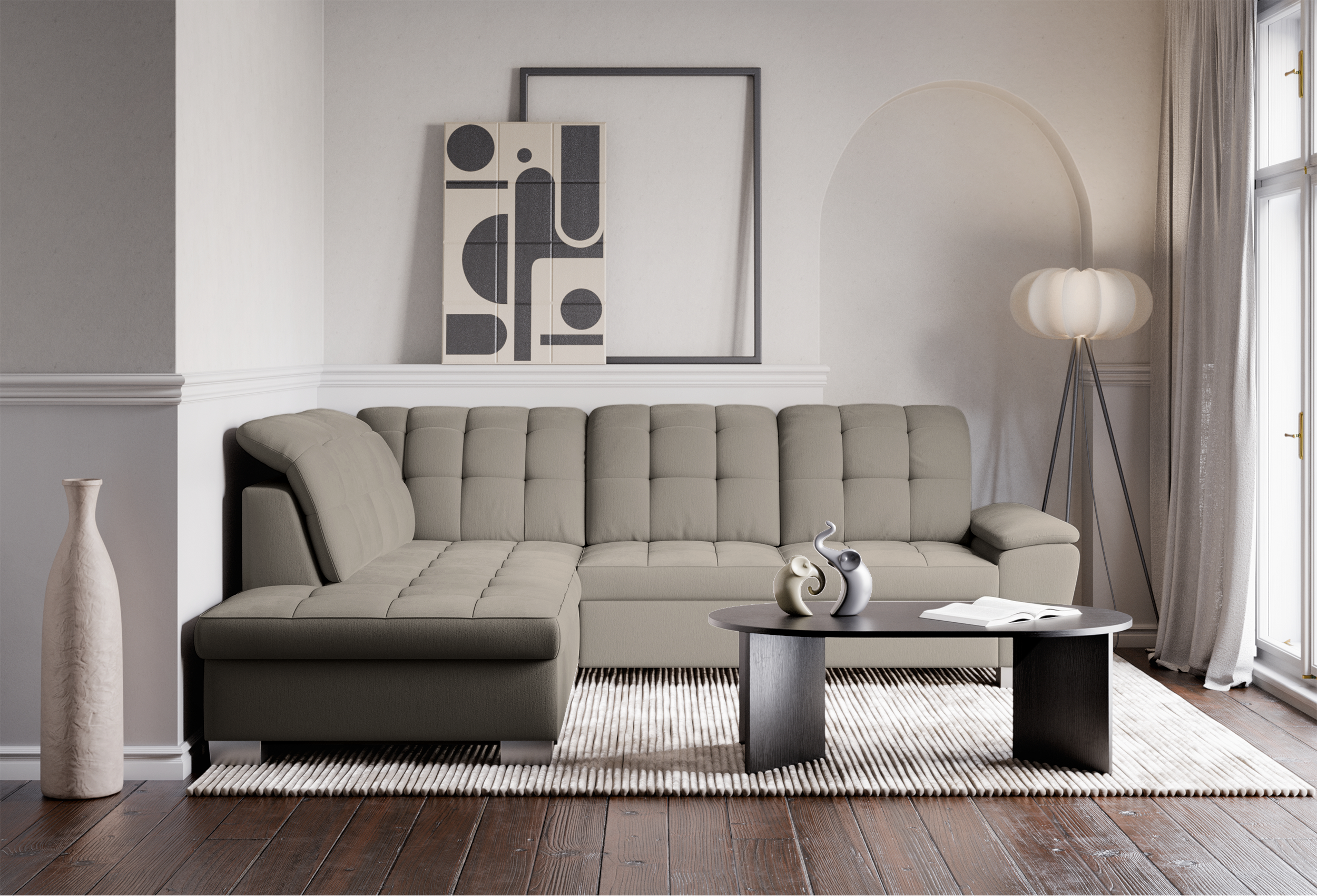 selsey-jamaal-ecksofa-mit-schlaffunktion-l-form-links-mit-stauraum-grau-beige-fl image 2