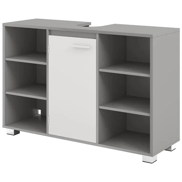 vasagle-waschbeckenunterschrank-mit-verstellbaren-ablagen image 1