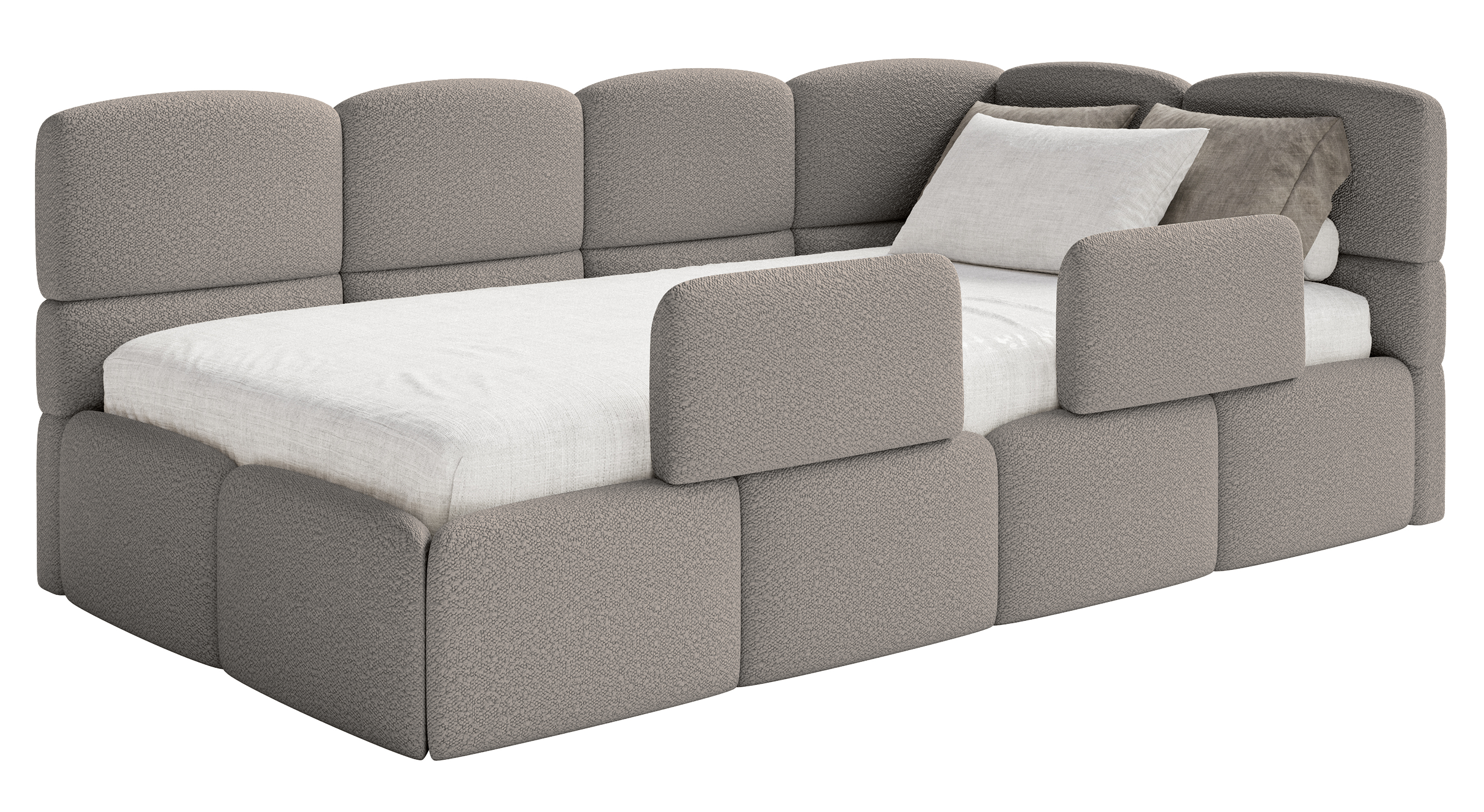 selsey-cloudy-jugendbett-90x200-cm-rechtsseitig-mit-stauraum-grau-boucl-gitter image 1
