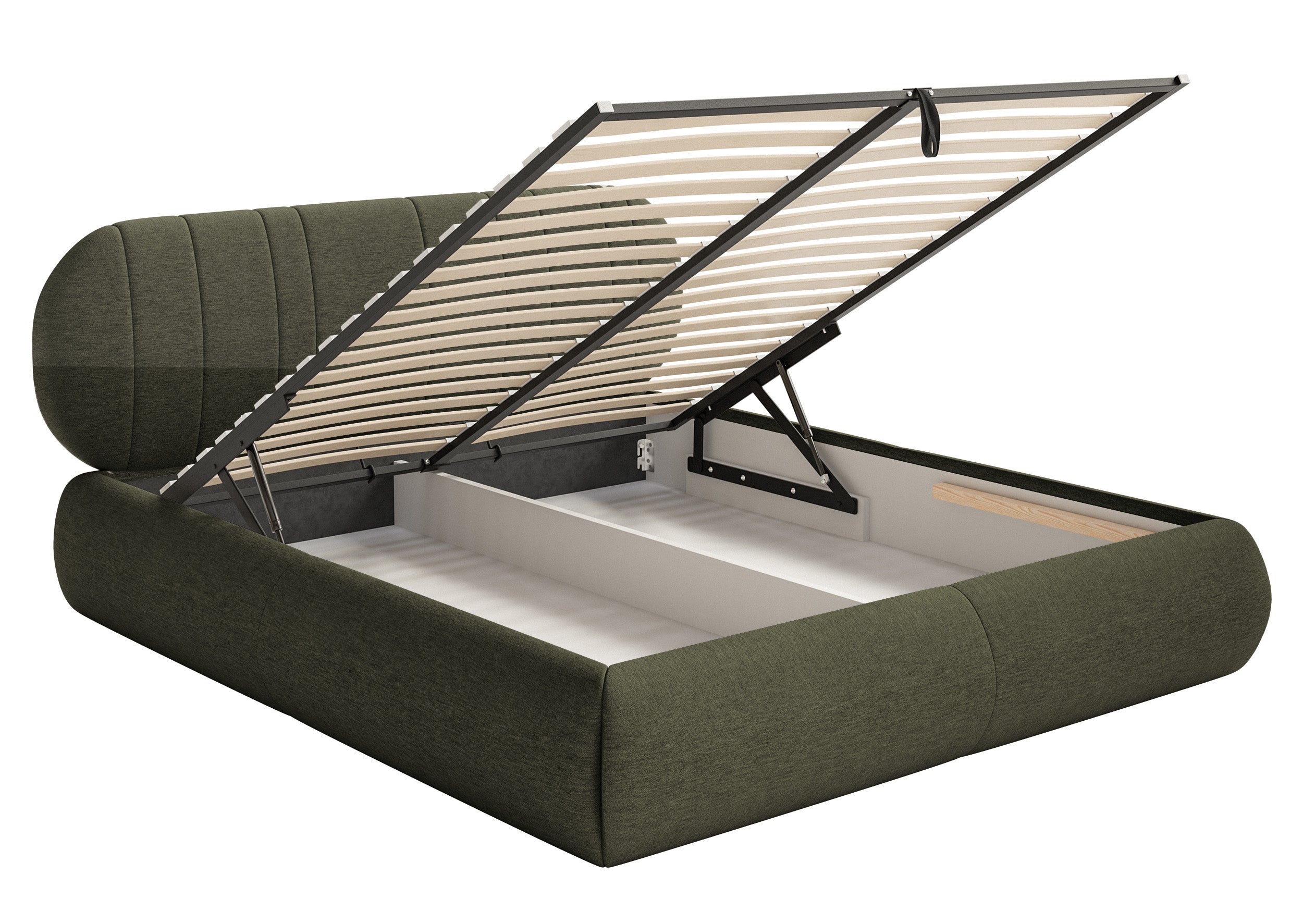selsey-asmelio-polsterbett-140x200-cm-mit-stauraum-khaki-flechtmuster image 5