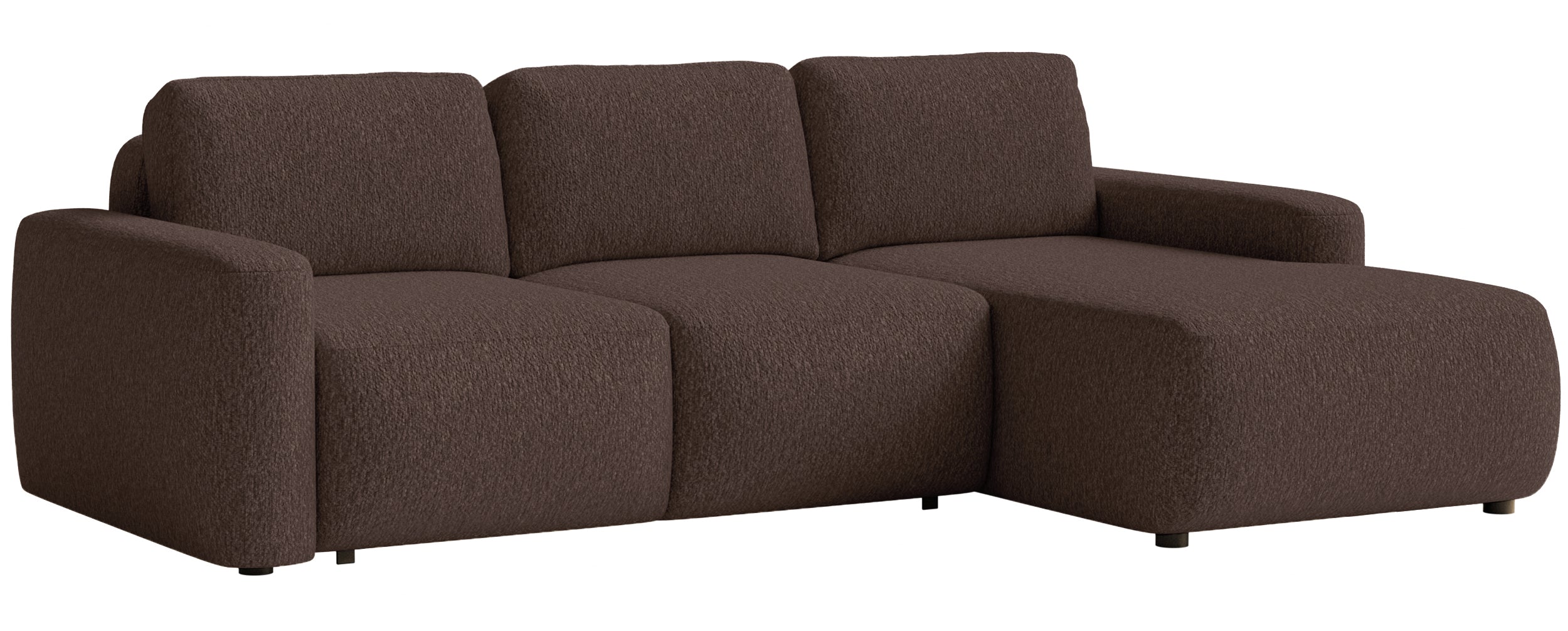 selsey-carnos-mini-ecksofa-mit-schlaffunktion-l-form-rechts-braunes-chenille image 7