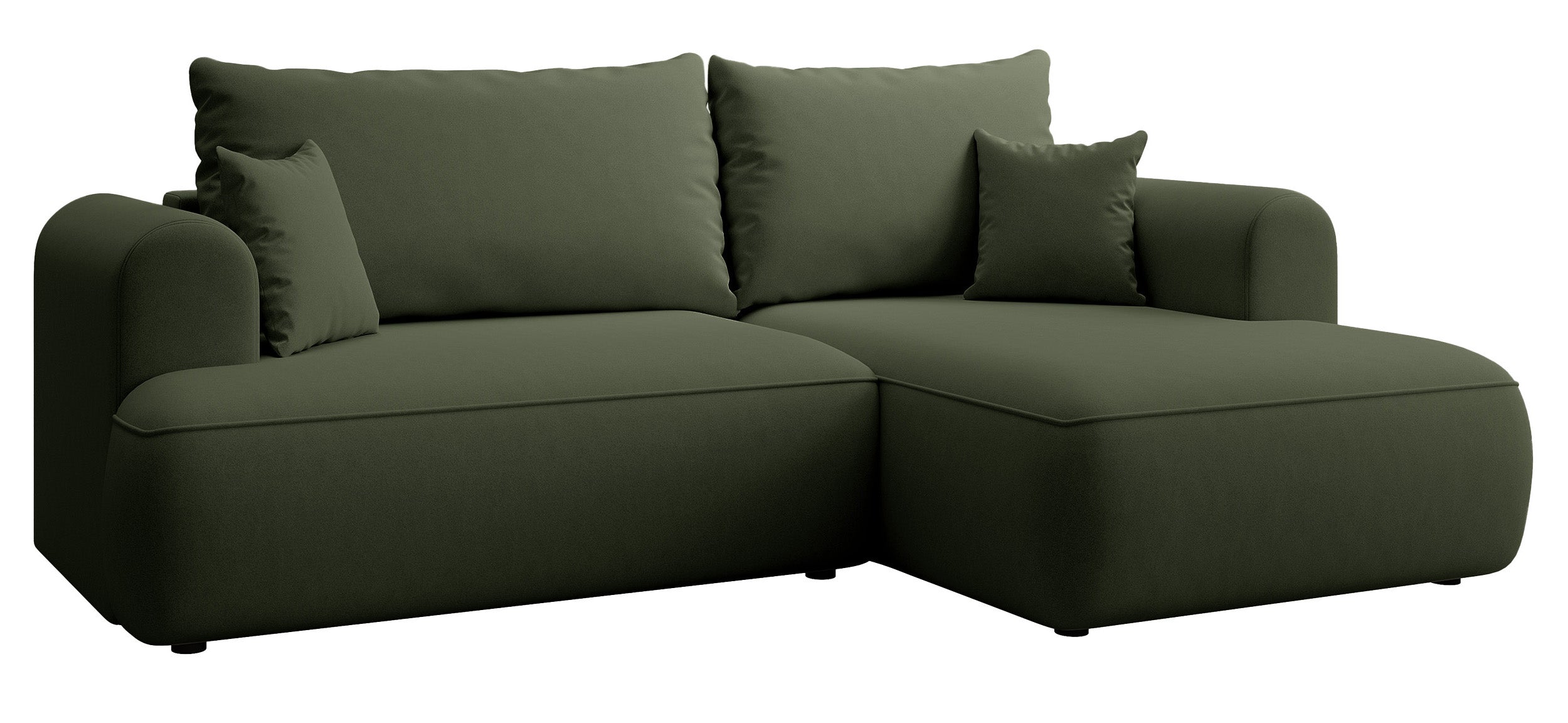 selsey-ovo-mini-ecksofa-mit-schlaffunktion-l-form-rechts-mit-stauraum-olivgr-n-s image 5