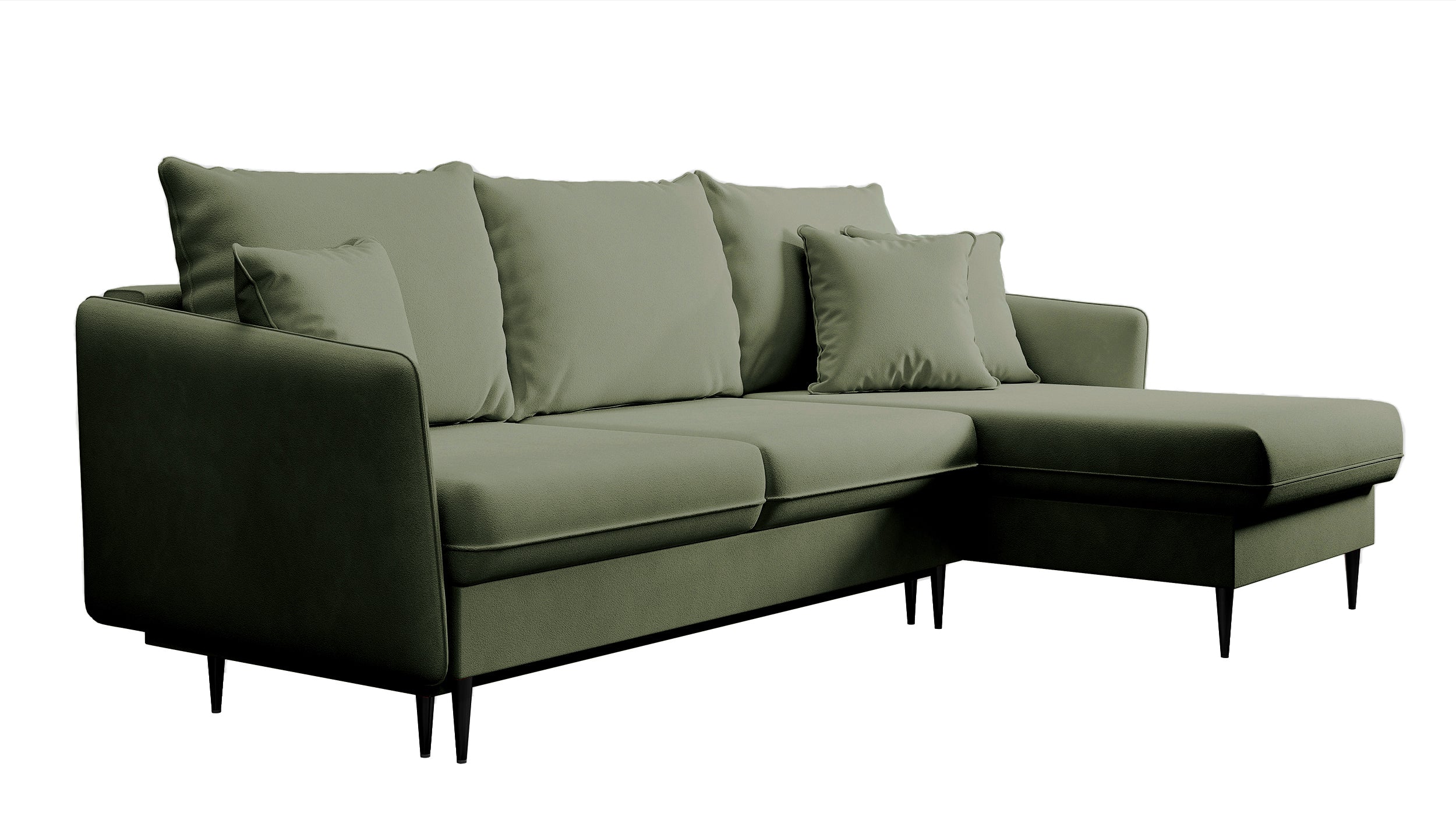 selsey-volio-ecksofa-mit-schlaffunktion-salbeigr-ner-samt-wasserabweisend-univer image 5