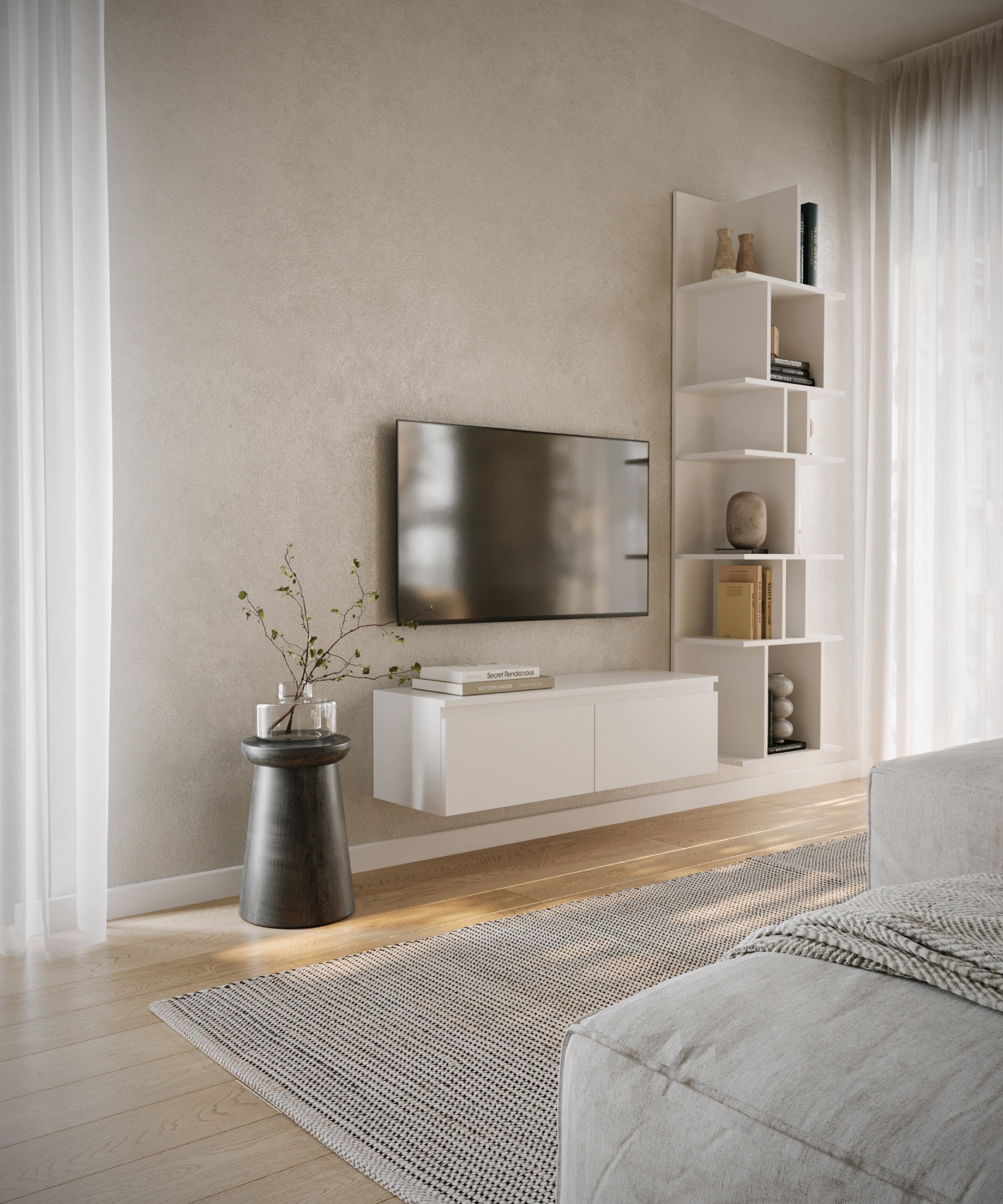 selsey-bemmi-h-ngender-tv-schrank-100-cm-wei image 2