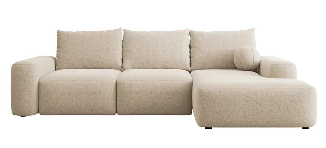 selsey-carnos-ecksofa-l-rechts-mit-schlaffunktion-beige-hydrophobes-chenille-bal image 1