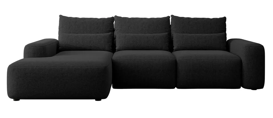 selsey-carnos-ecksofa-mit-schlaffunktion-links-l-form-schwarzer-chenille image 1