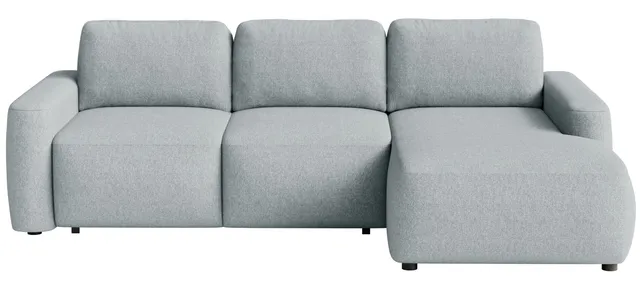 selsey-carnos-mini-ecksofa-l-form-rechts-mit-schlaffunktion-grau-chenille image 1