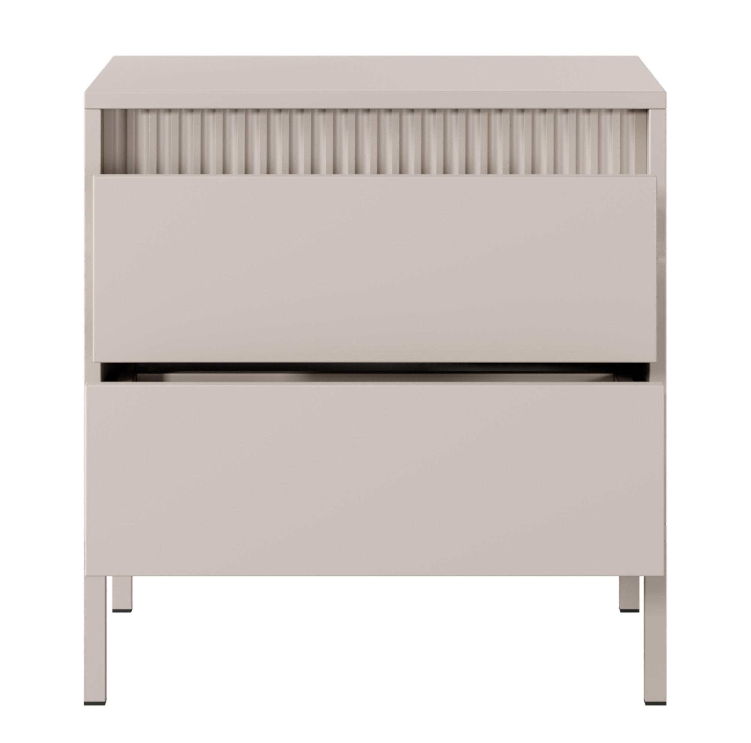 selsey-falsetto-nachttisch-mit-geriffelten-fronten-68-cm-beige-mit-schublade image 5