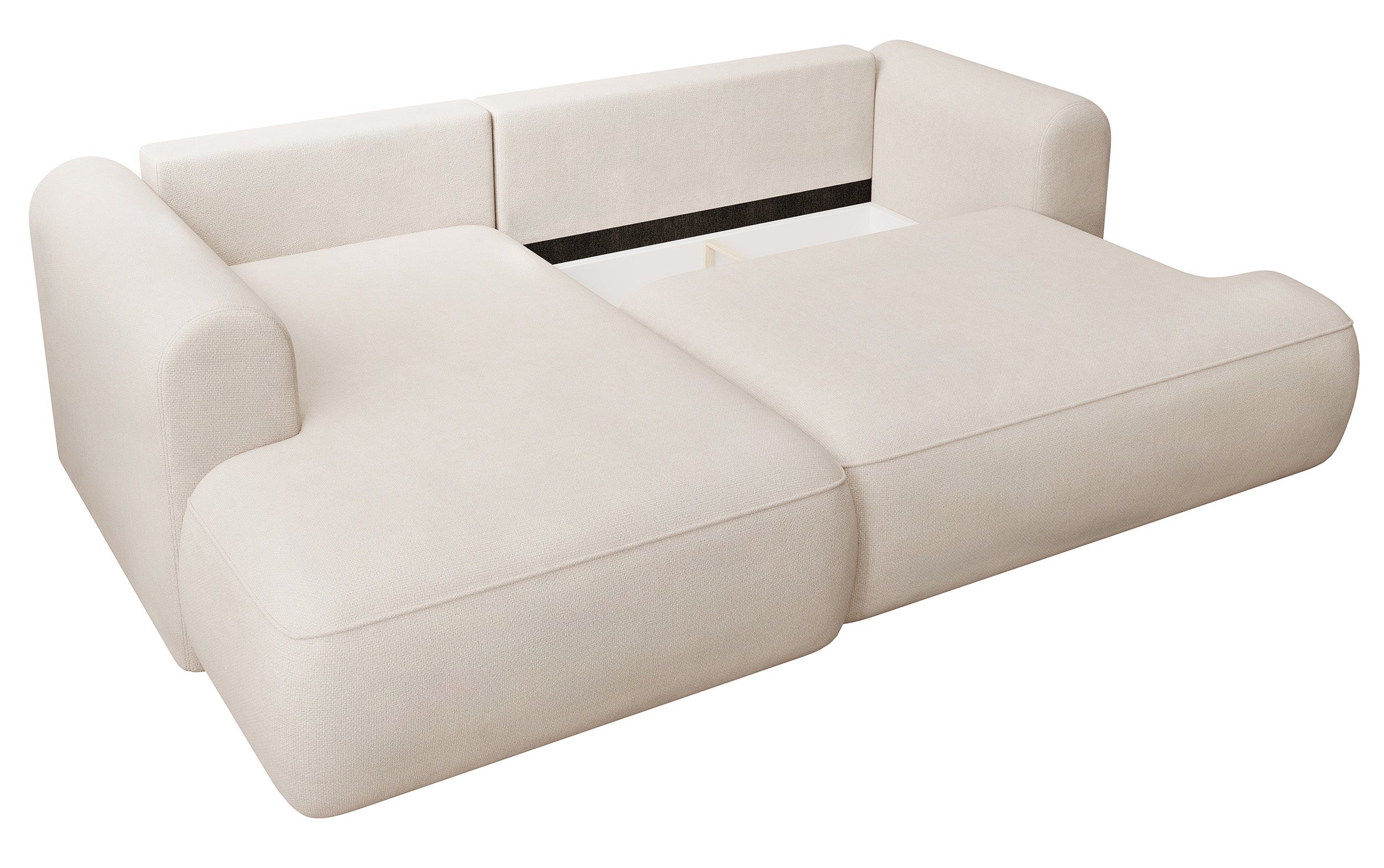 selsey-ovo-mini-ecksofa-mit-schlaffunktion-l-form-links-creme-chenille-mit-staur image 3