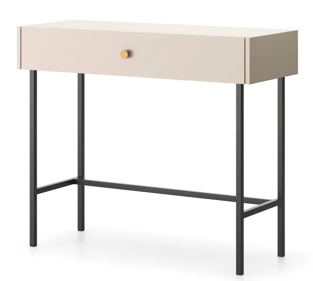 selsey-divenos-toilettentisch-schminktisch-93-cm-grau-beige-mit-schublade image 1