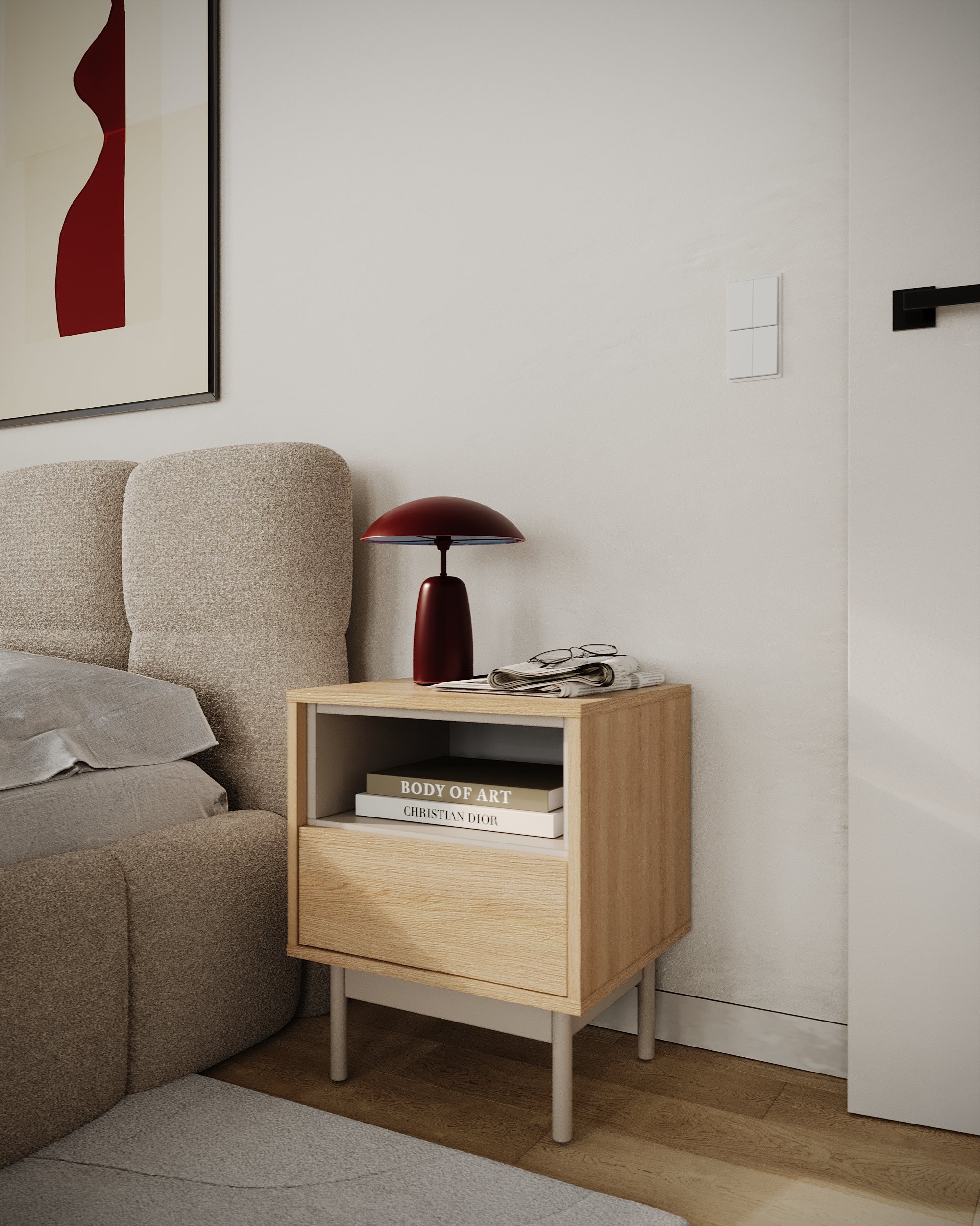 selsey-layen-nachttisch-45-cm-lindberg-eiche-kaschmir-mit-schublade-und-fach image 2