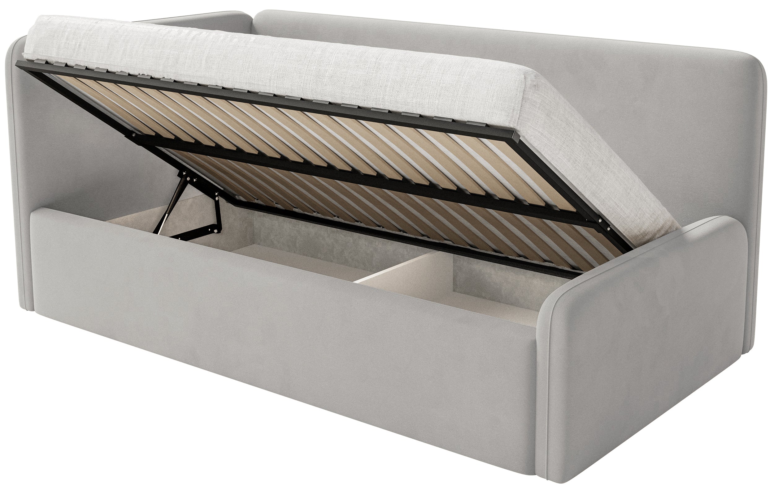 selsey-fanklo-jugendbett-120x200-cm-links-mit-matratze-und-stauraum-hellgrauer-s image 3