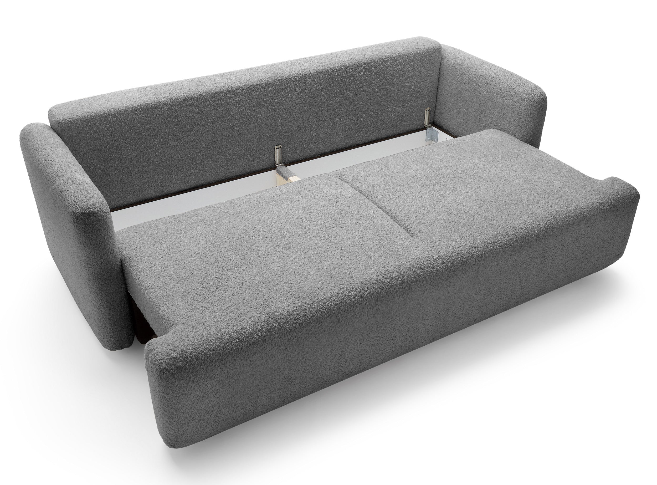 selsey-lambina-dreisitziges-ausklappbares-sofa-mit-stauraum-graues-boucl image 5
