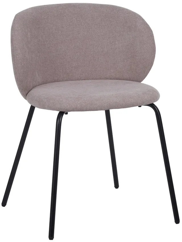 selsey-berlents-polsterstuhl-esszimmerstuhl-beige-geflecht-schwarze-beine image 1