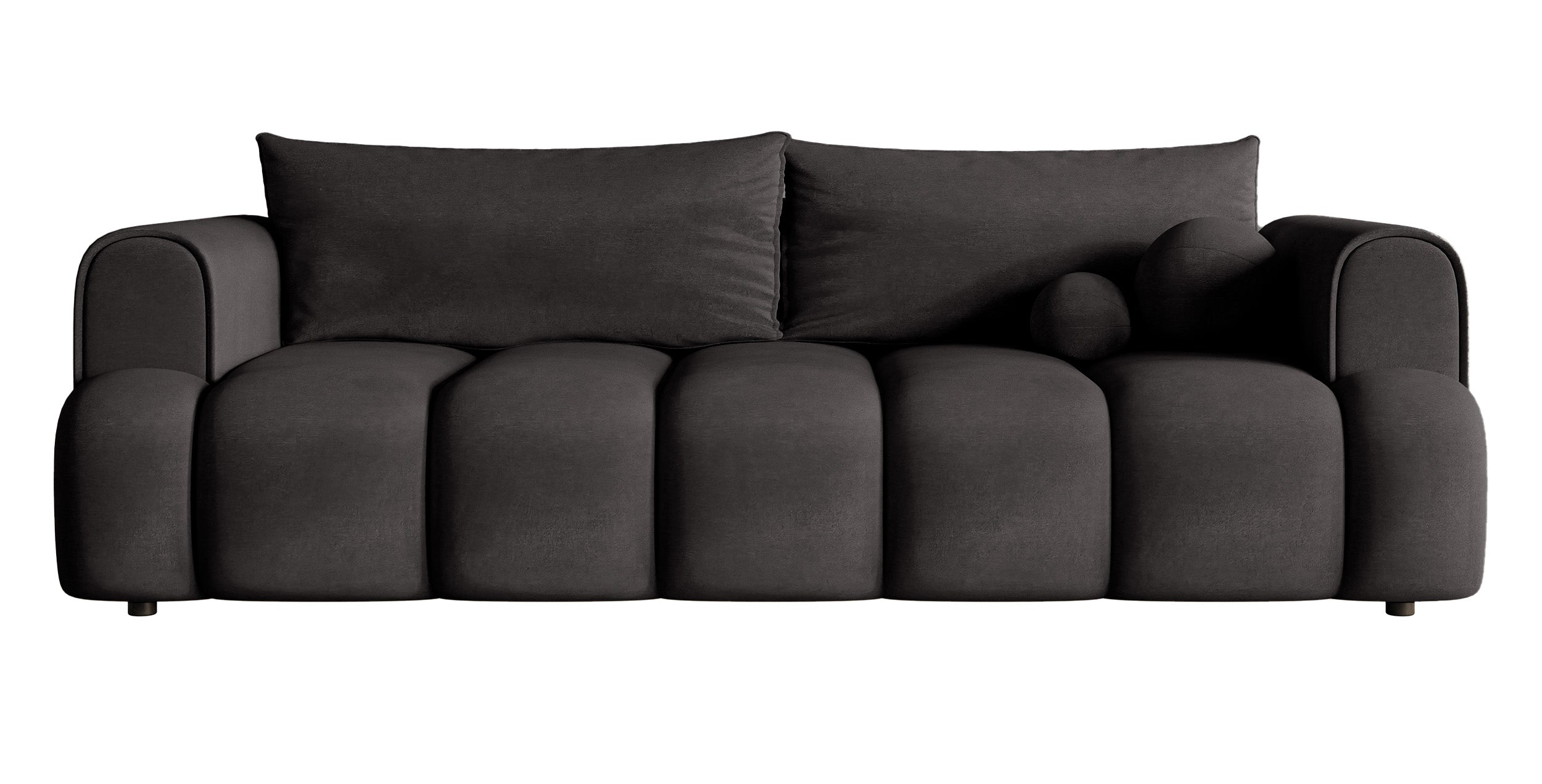selsey-dandelino-dreisitziges-sofa-mit-schlaffunktion-graphit-samt-hydrophob image 1